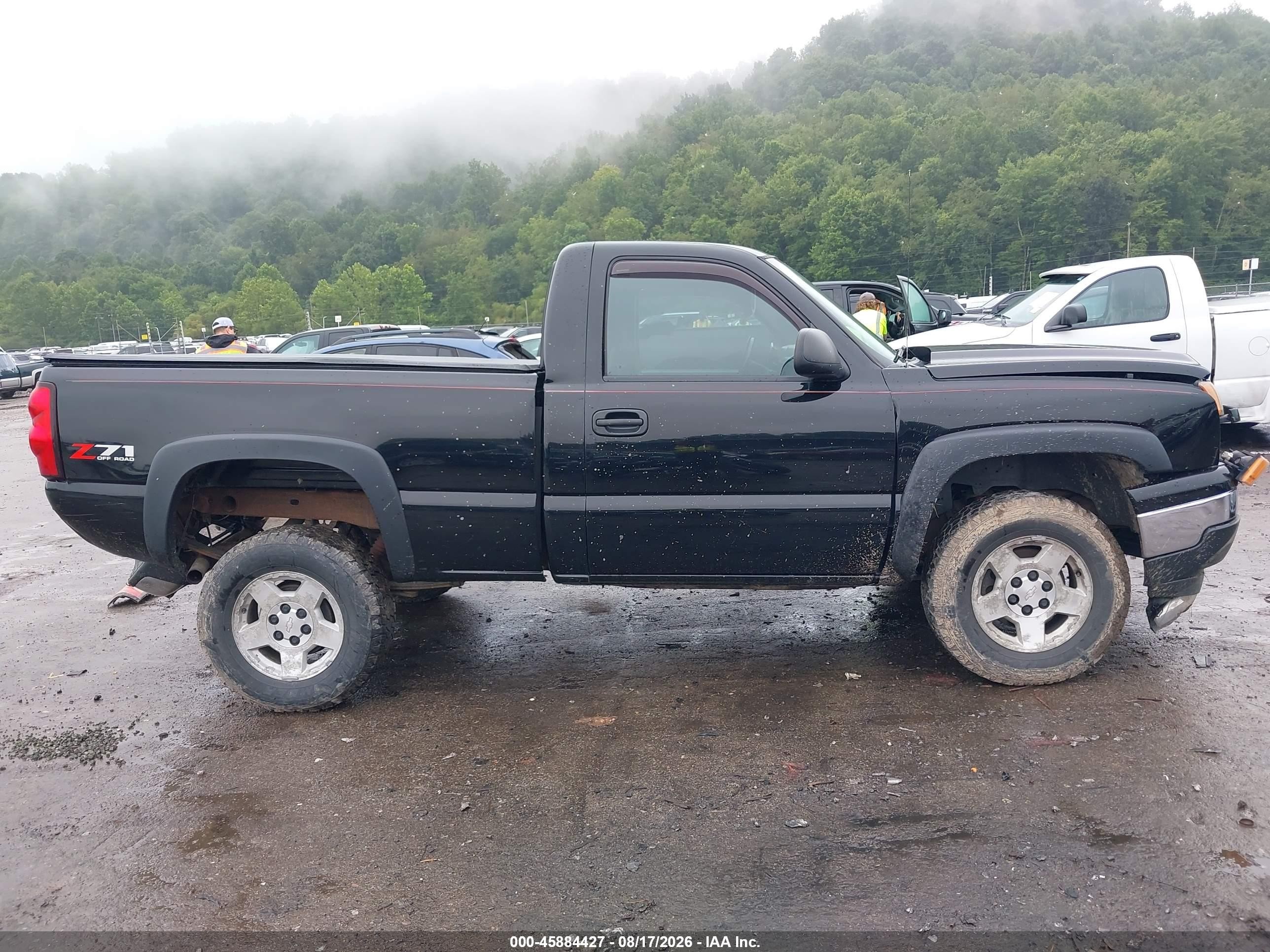2006 Chevrolet Silverado 1500 Lt1 Black vin: 3GCEK14Z96G185474