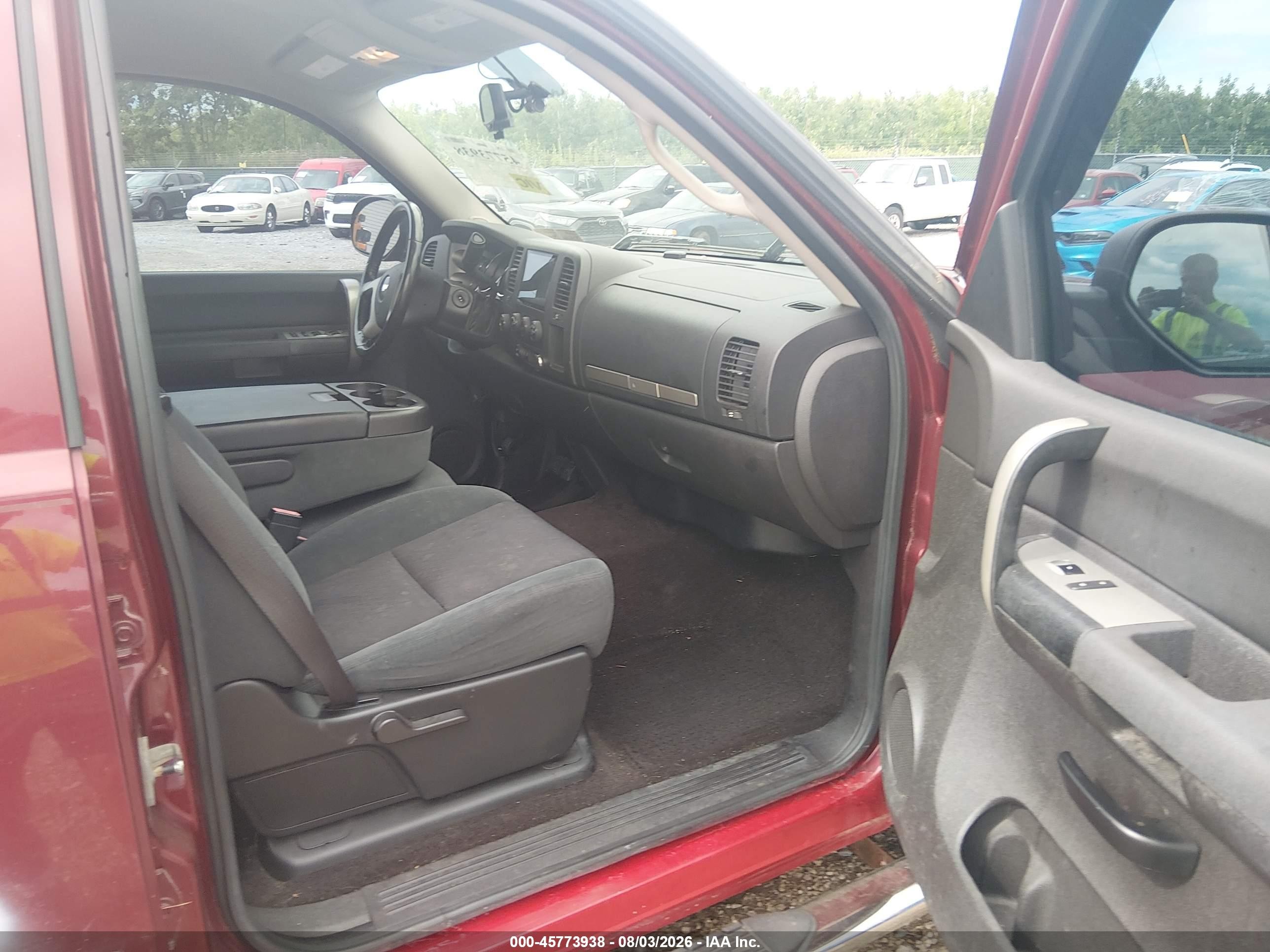 2009 Chevrolet Silverado 1500 Lt Red vin: 3GCEK23309G157375