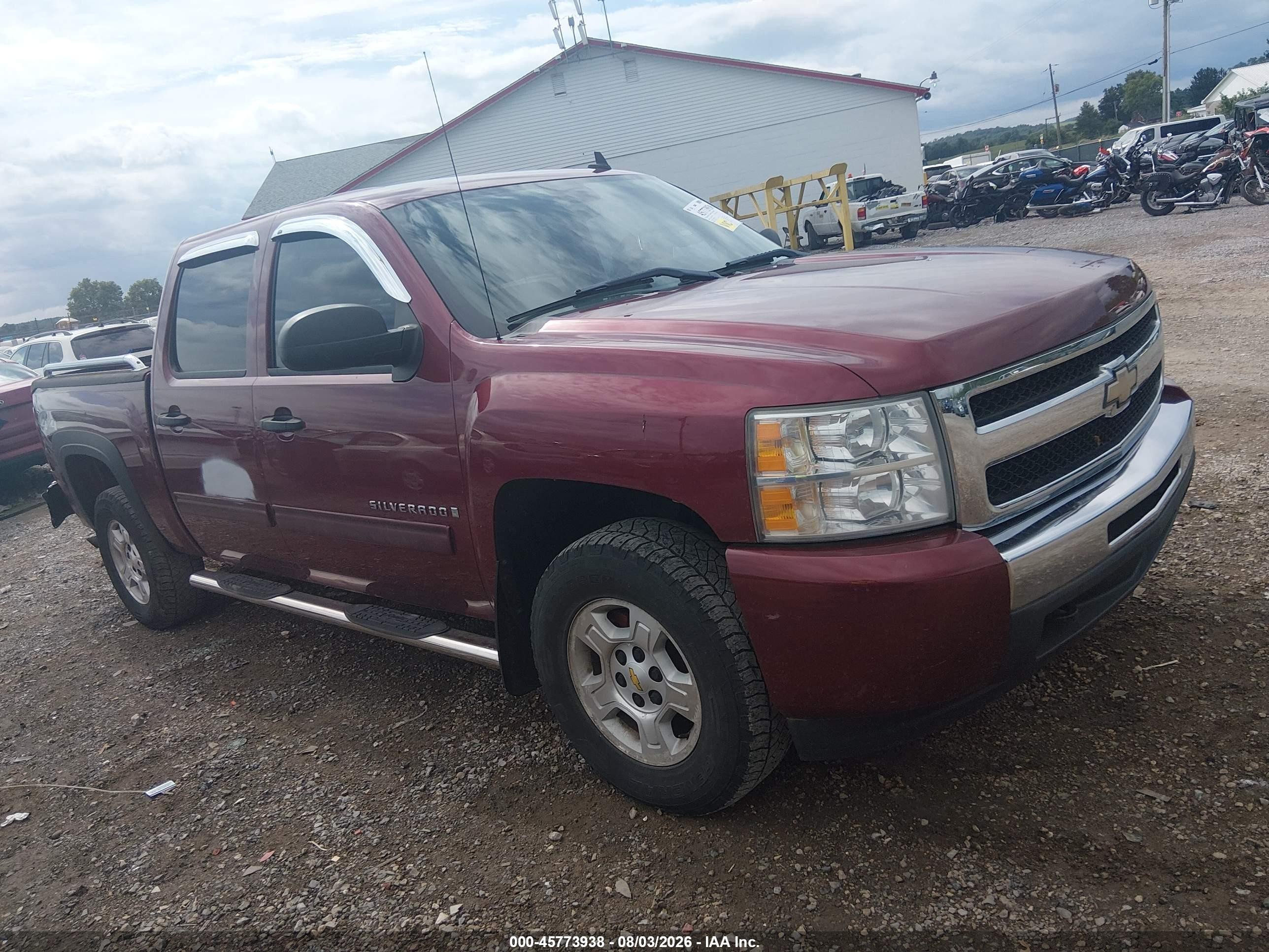2009 Chevrolet Silverado 1500 Lt Red vin: 3GCEK23309G157375