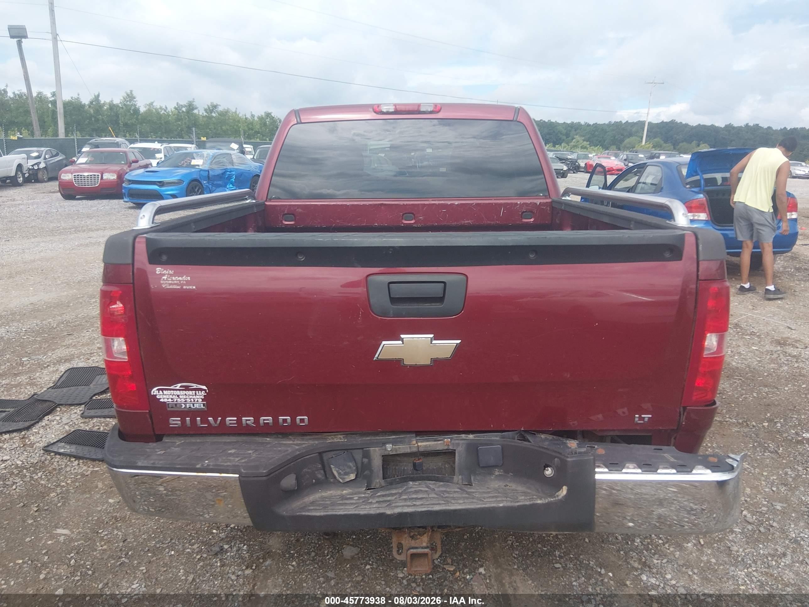 2009 Chevrolet Silverado 1500 Lt Red vin: 3GCEK23309G157375