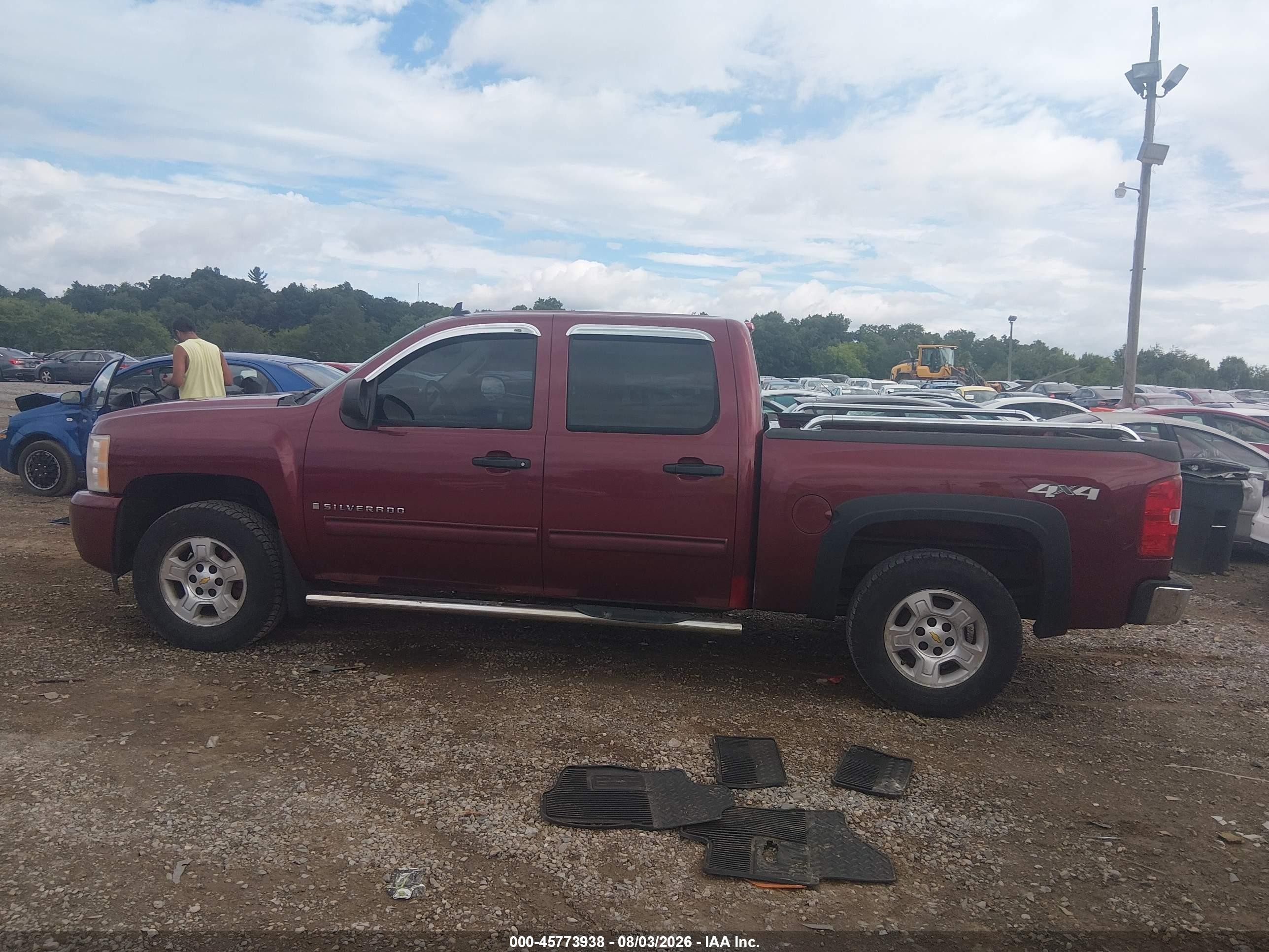 2009 Chevrolet Silverado 1500 Lt Red vin: 3GCEK23309G157375