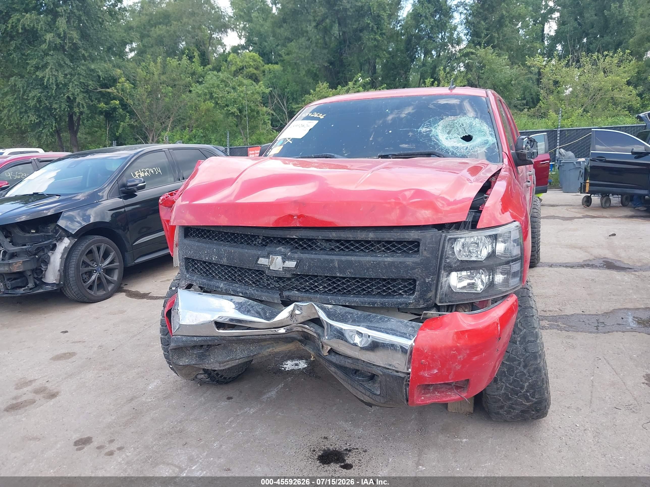 2009 Chevrolet Silverado 1500 Lt Красный vin: 3GCEK23319G138334