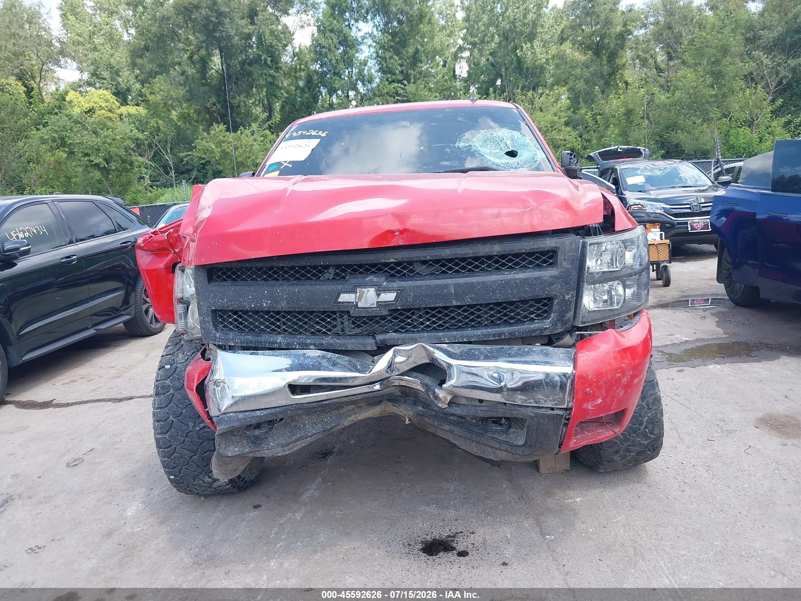 2009 Chevrolet Silverado 1500 Lt Красный vin: 3GCEK23319G138334