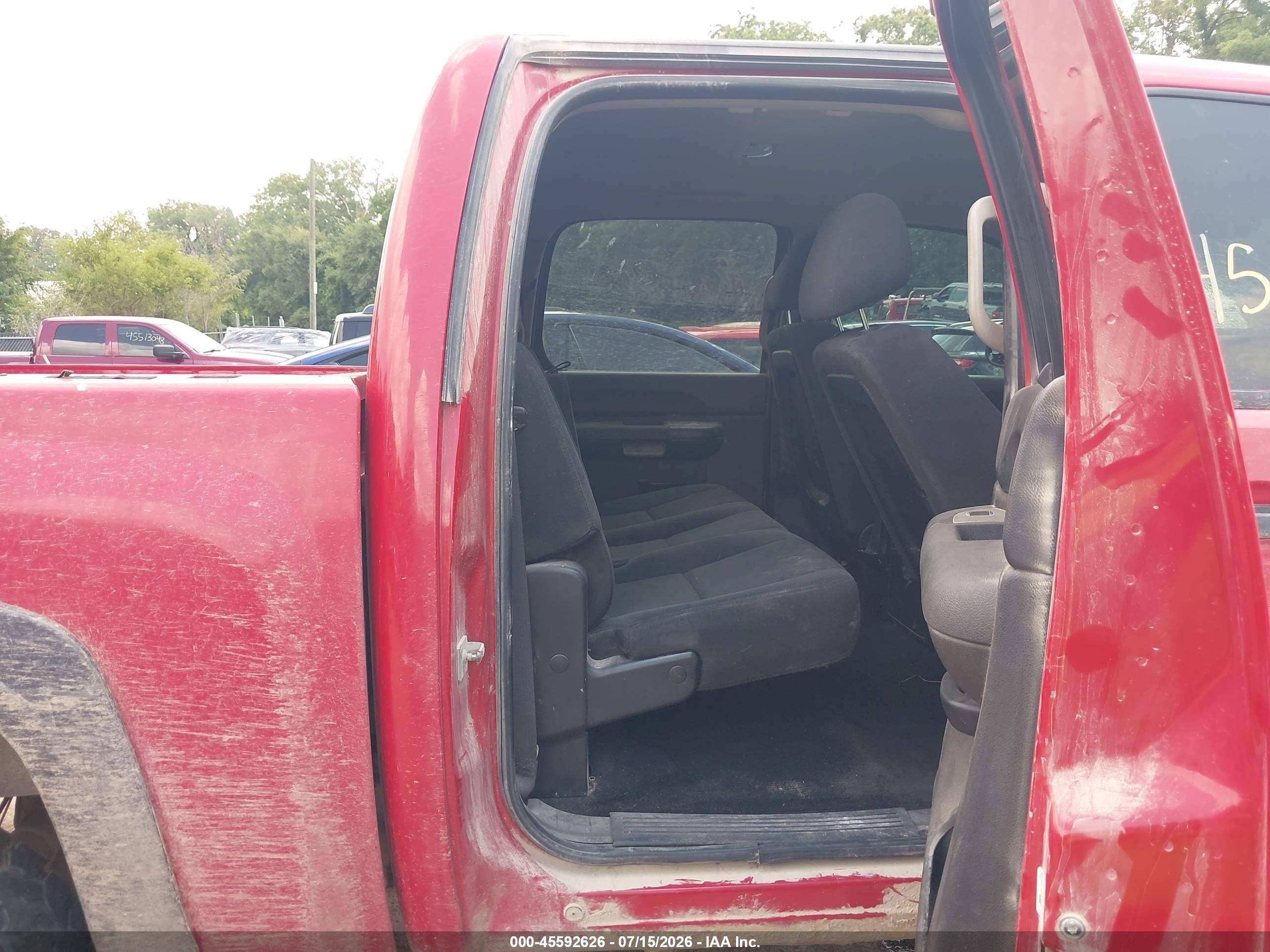 2009 Chevrolet Silverado 1500 Lt Красный vin: 3GCEK23319G138334