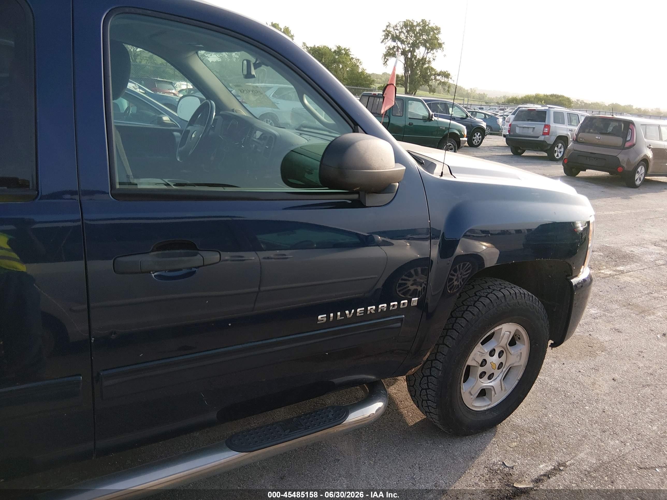2009 Chevrolet Silverado 1500 Lt Blue vin: 3GCEK23319G155067