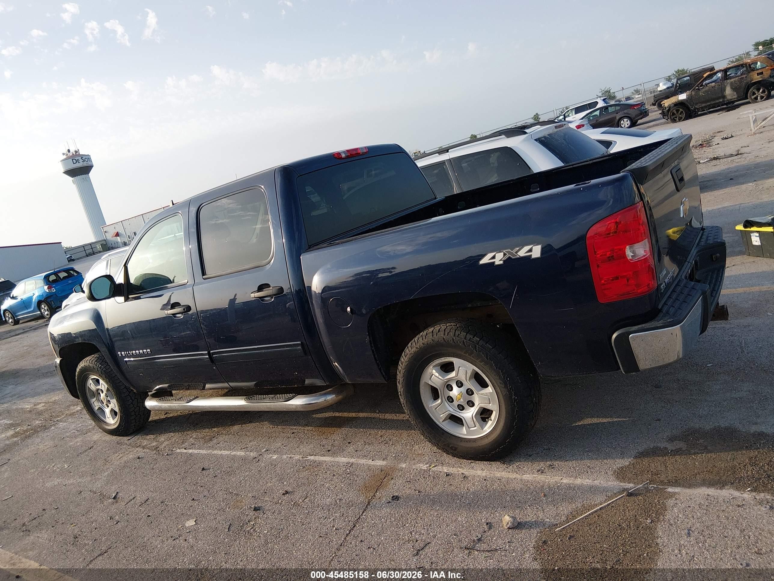 2009 Chevrolet Silverado 1500 Lt Blue vin: 3GCEK23319G155067
