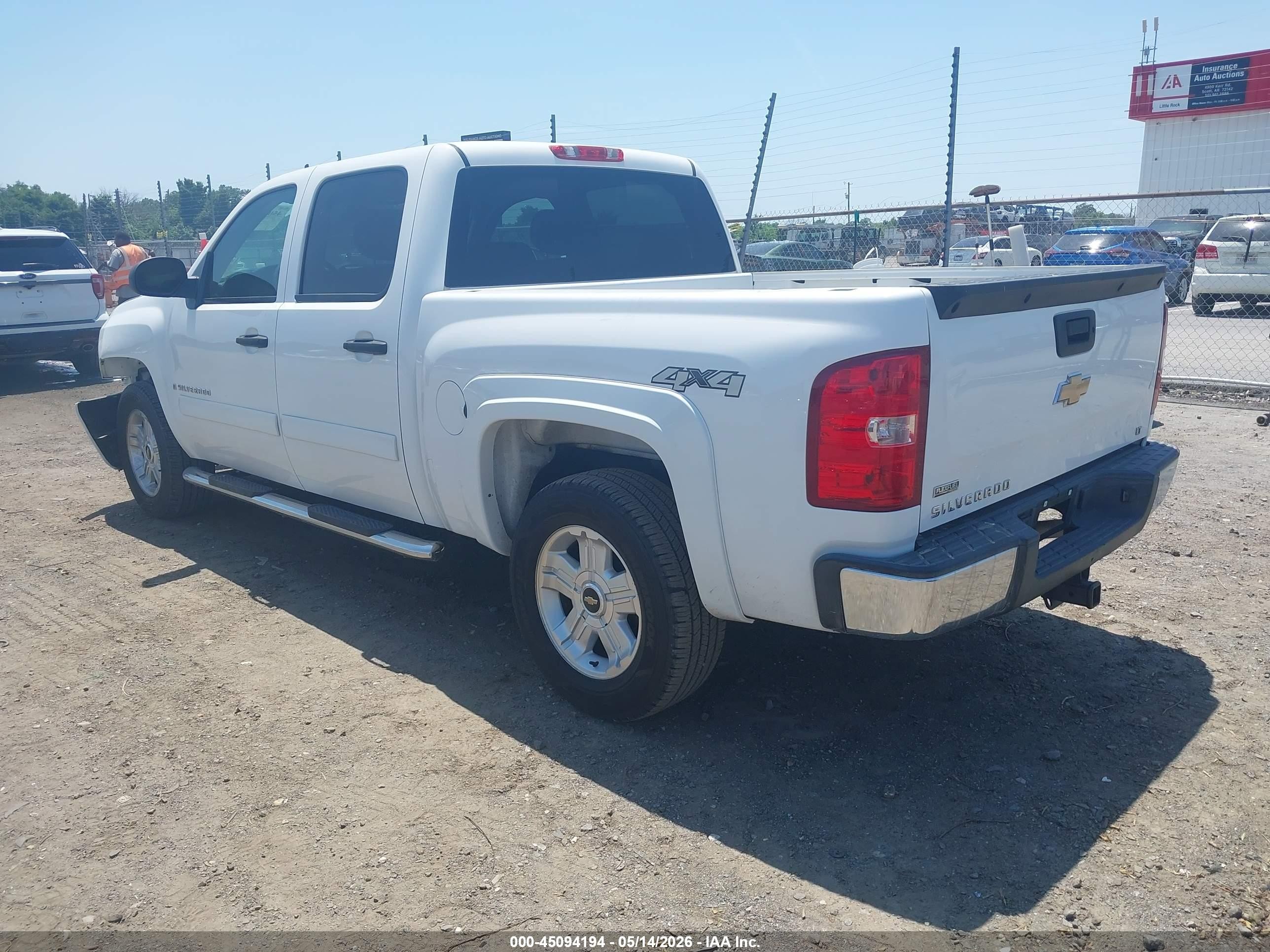 2009 Chevrolet Silverado 1500 Lt White vin: 3GCEK23319G165792