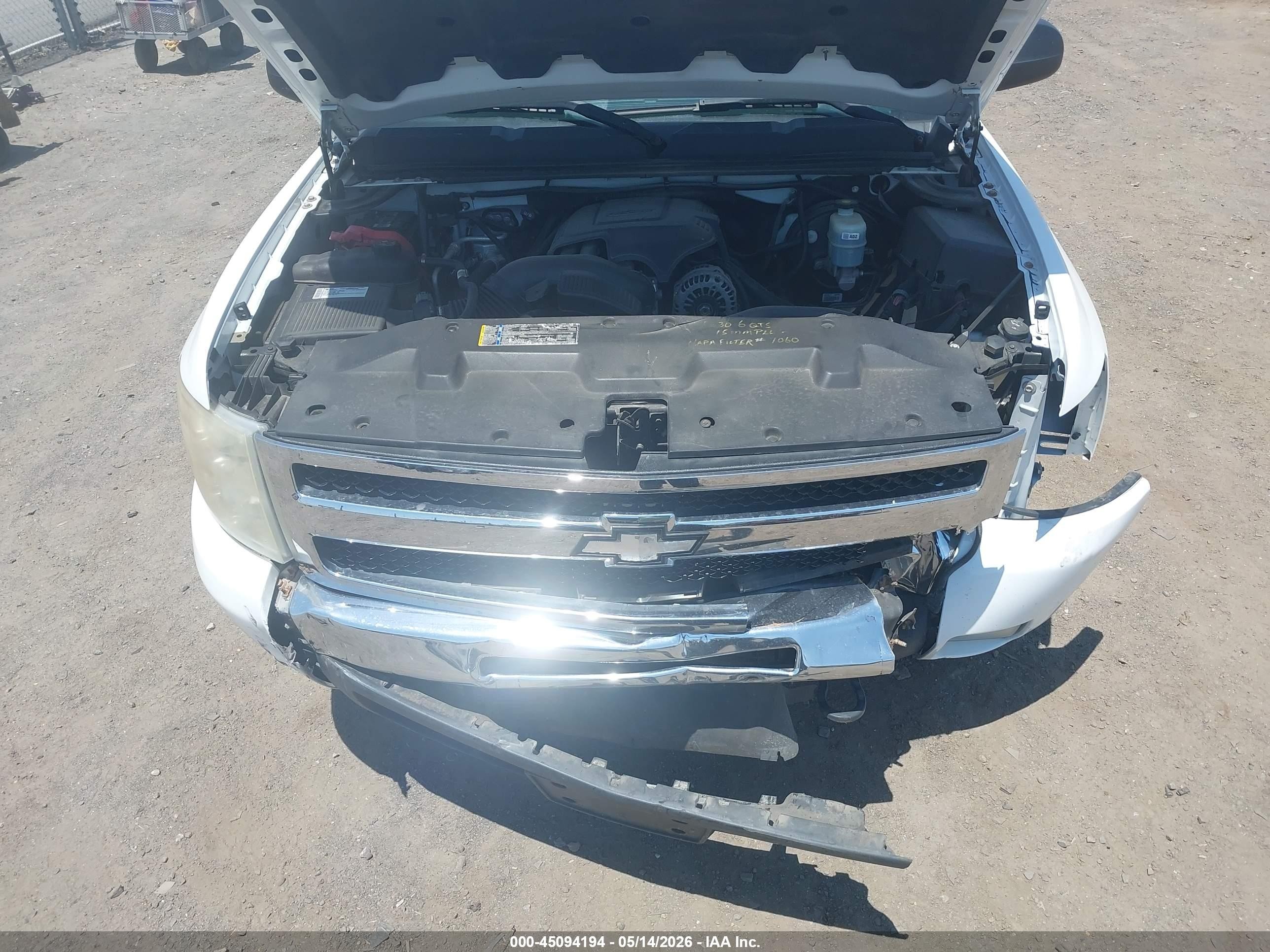 2009 Chevrolet Silverado 1500 Lt White vin: 3GCEK23319G165792