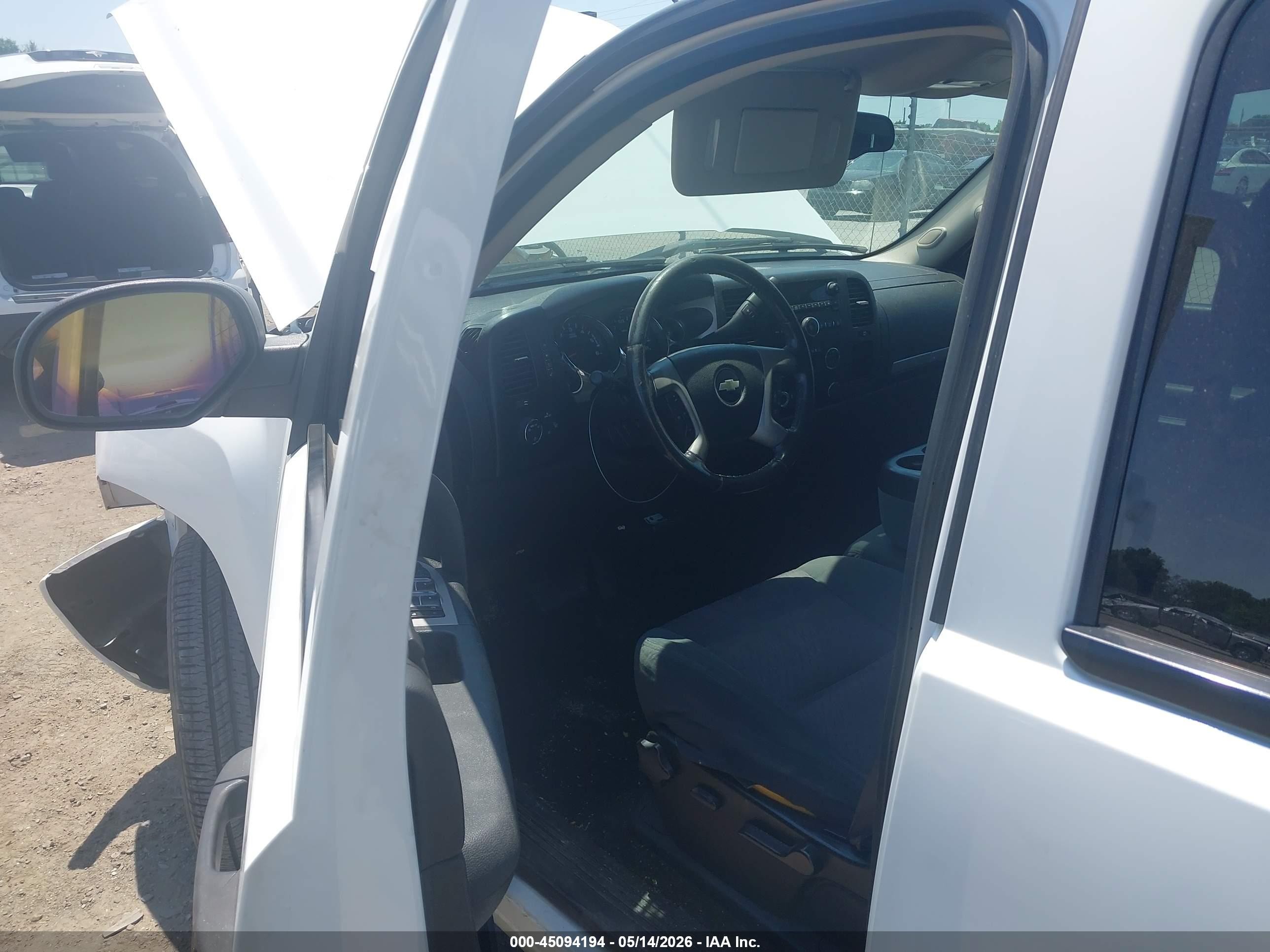 2009 Chevrolet Silverado 1500 Lt White vin: 3GCEK23319G165792