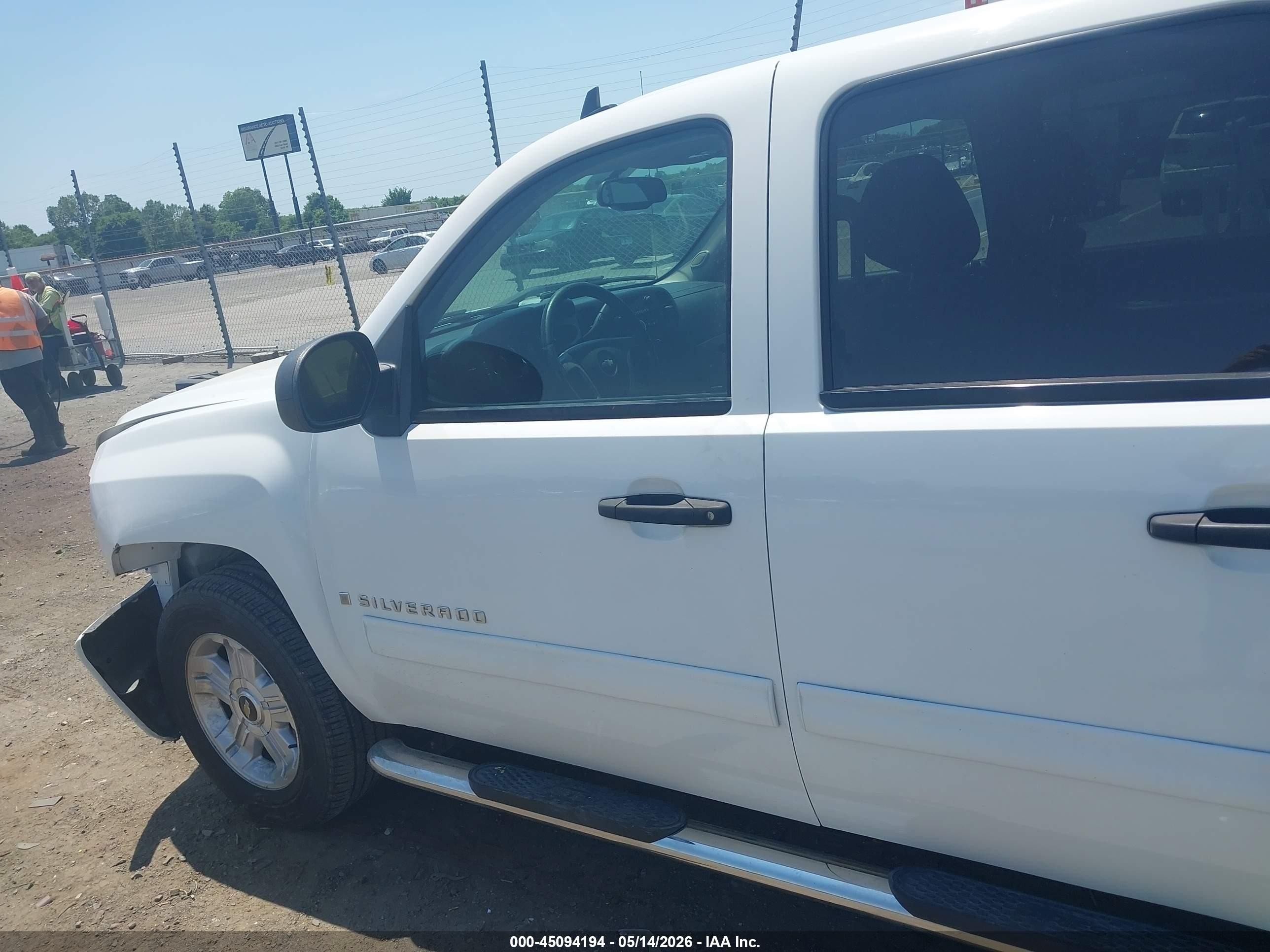 2009 Chevrolet Silverado 1500 Lt White vin: 3GCEK23319G165792