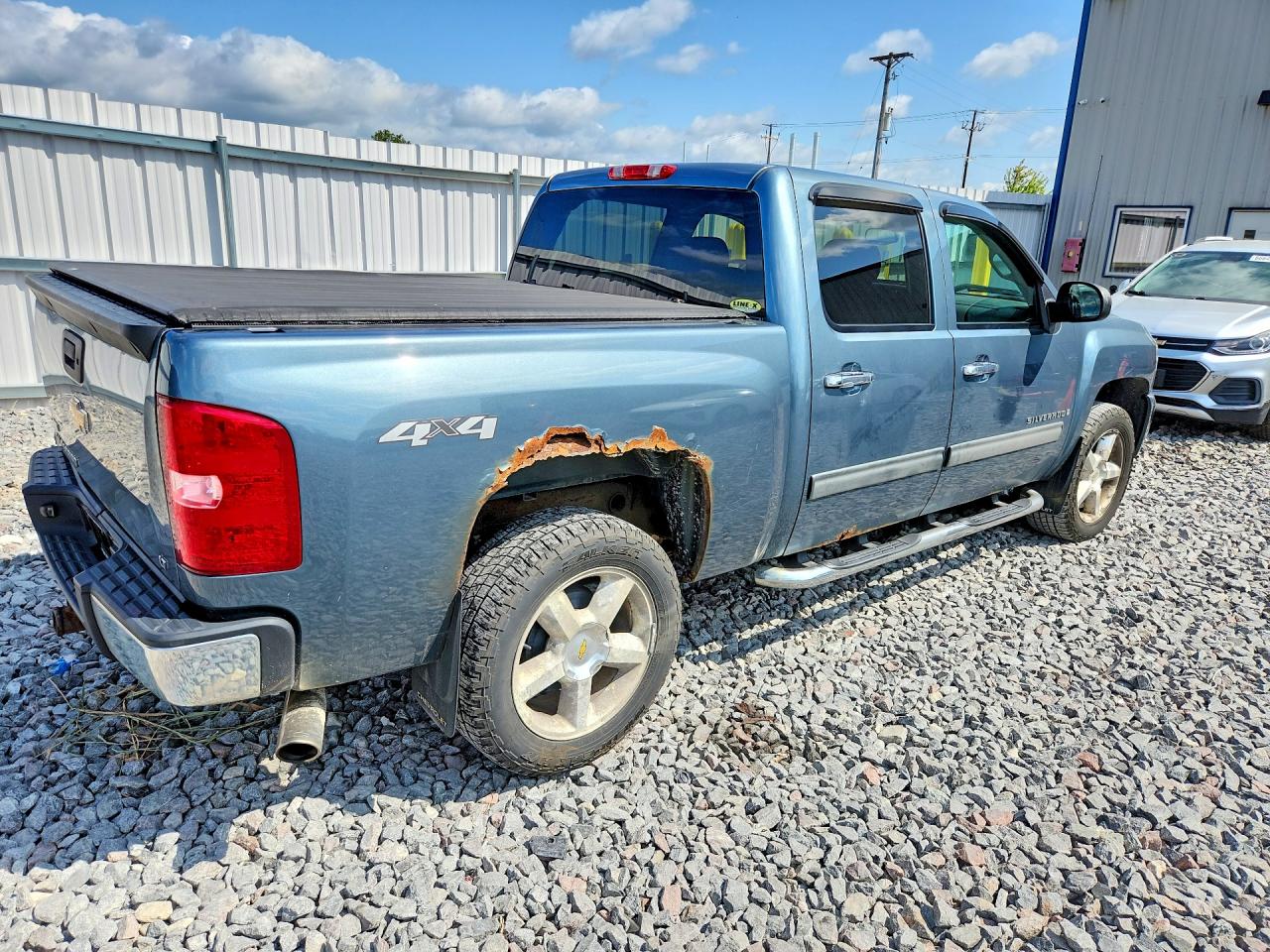 2009 Chevrolet Silverado K1500 Lt Blue vin: 3GCEK23319G172855