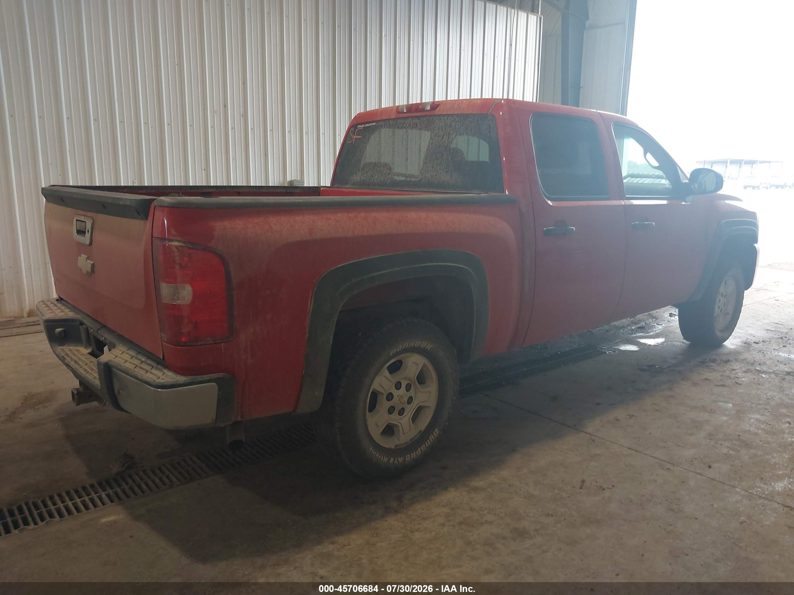 2009 Chevrolet Silverado 1500 Lt Red vin: 3GCEK23319G263916