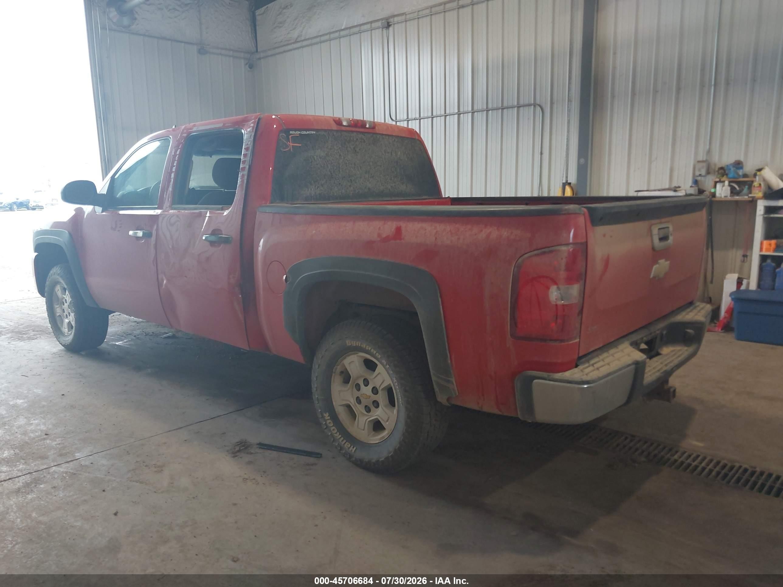 2009 Chevrolet Silverado 1500 Lt Red vin: 3GCEK23319G263916