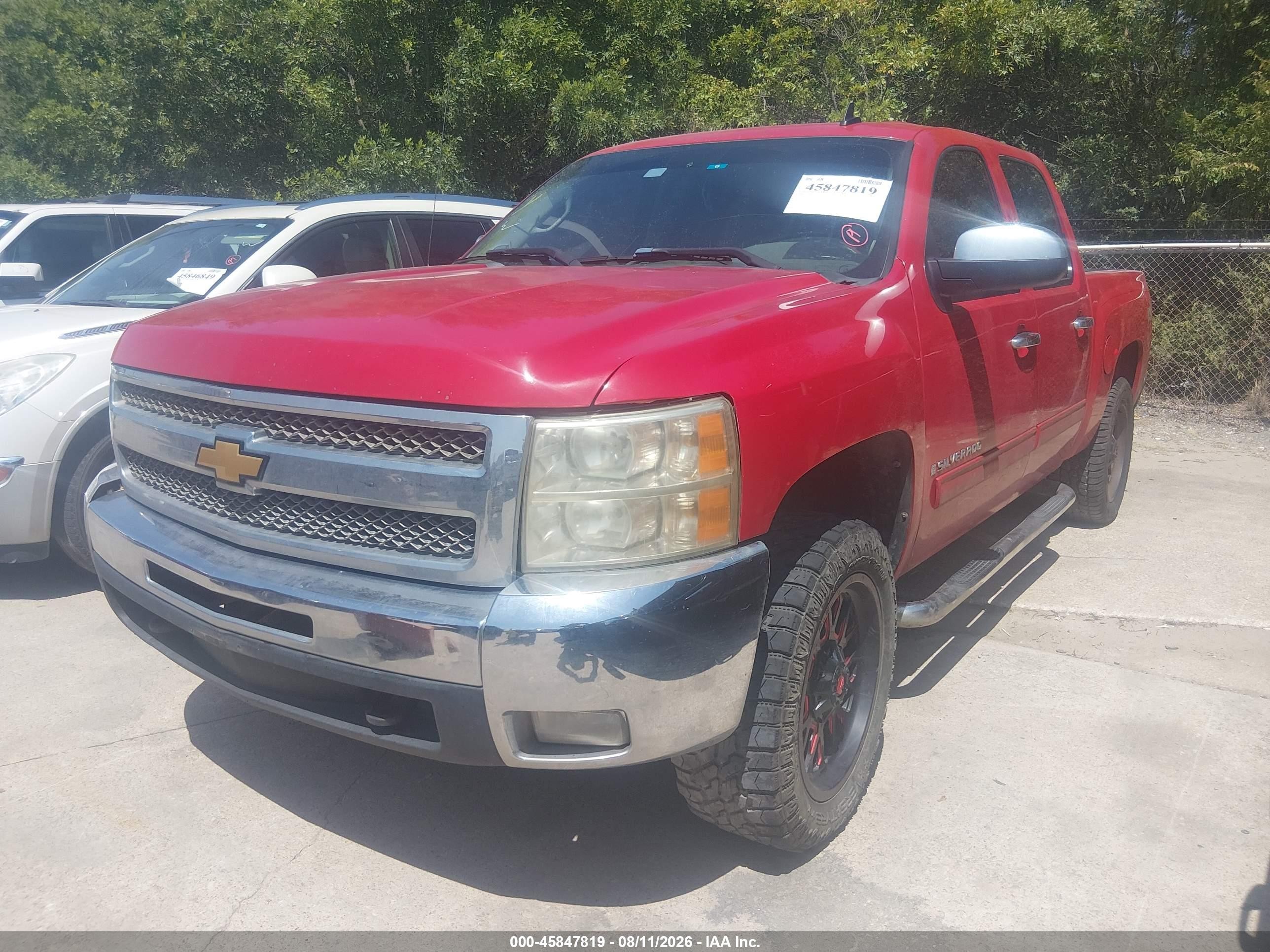 2009 Chevrolet Silverado 1500 Lt Red vin: 3GCEK23329G250723
