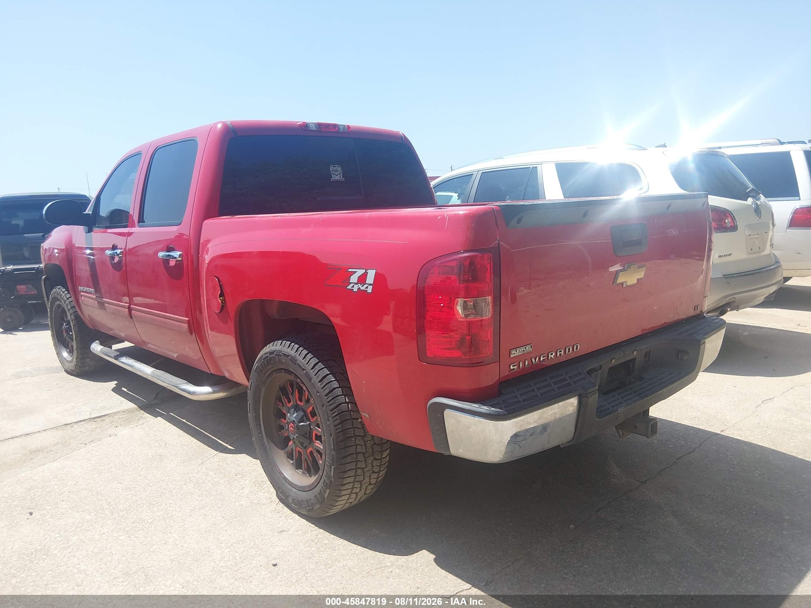 2009 Chevrolet Silverado 1500 Lt Red vin: 3GCEK23329G250723
