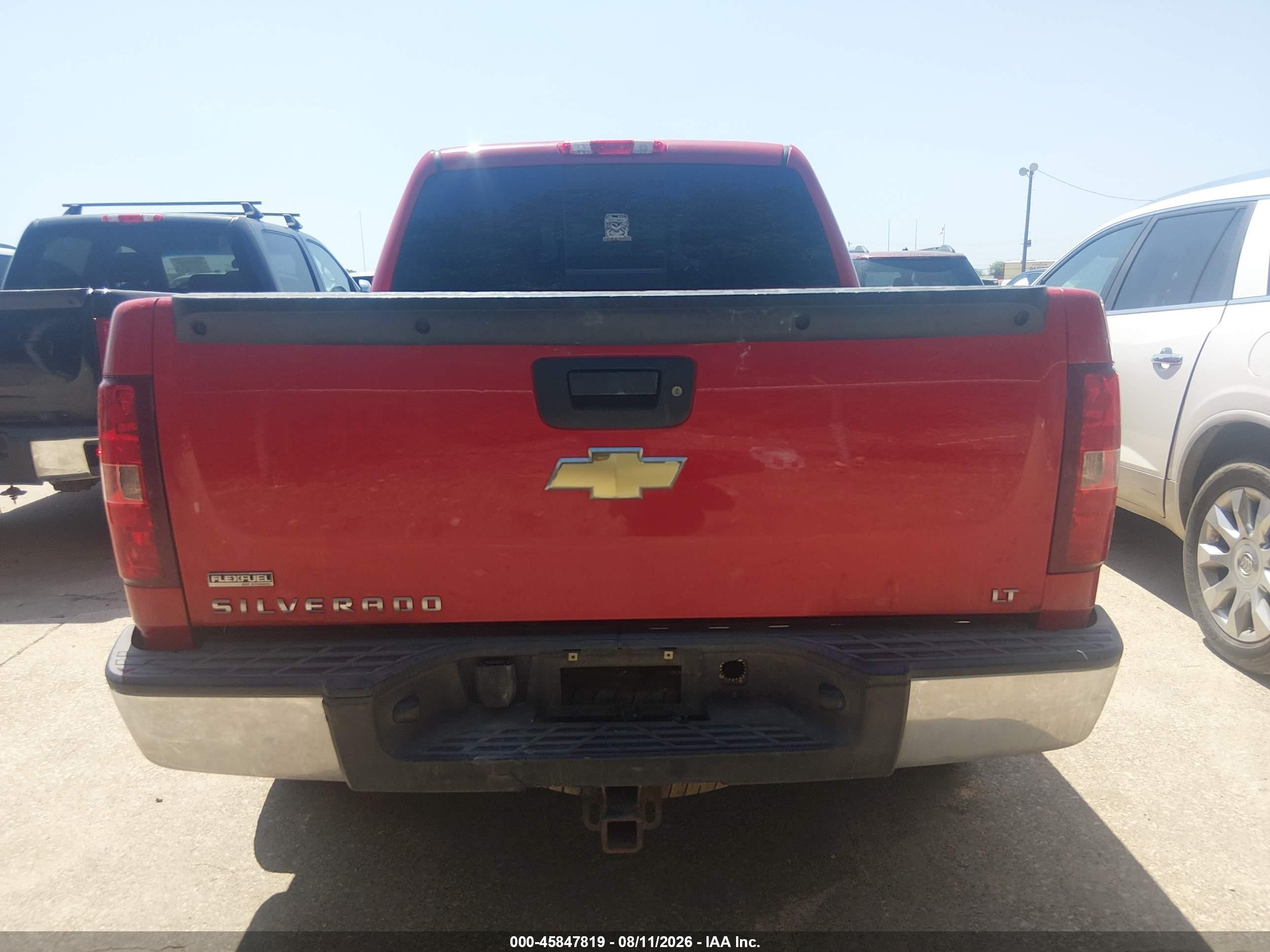 2009 Chevrolet Silverado 1500 Lt Red vin: 3GCEK23329G250723