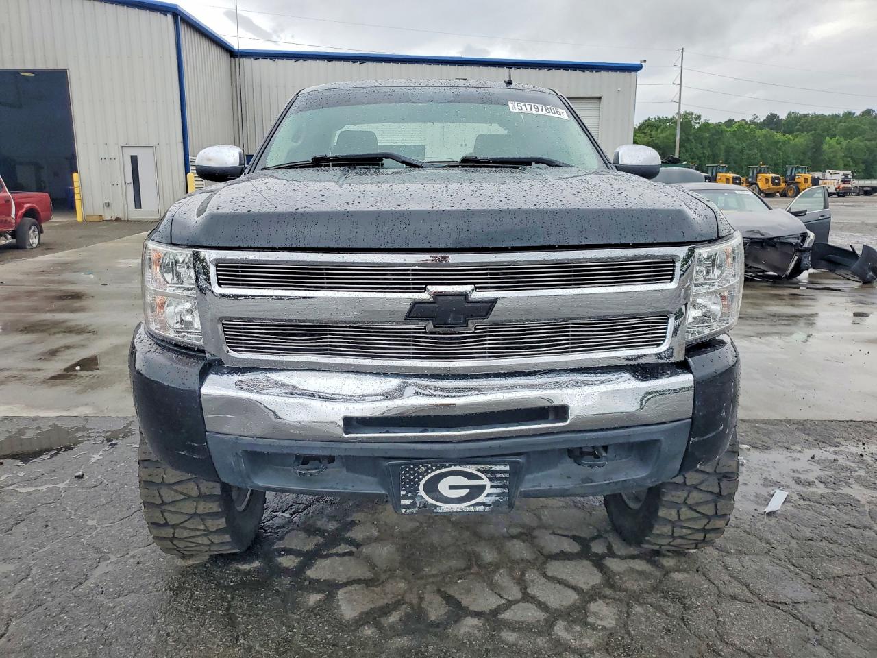 2009 Chevrolet Silverado K1500 Lt Black vin: 3GCEK23329G256926