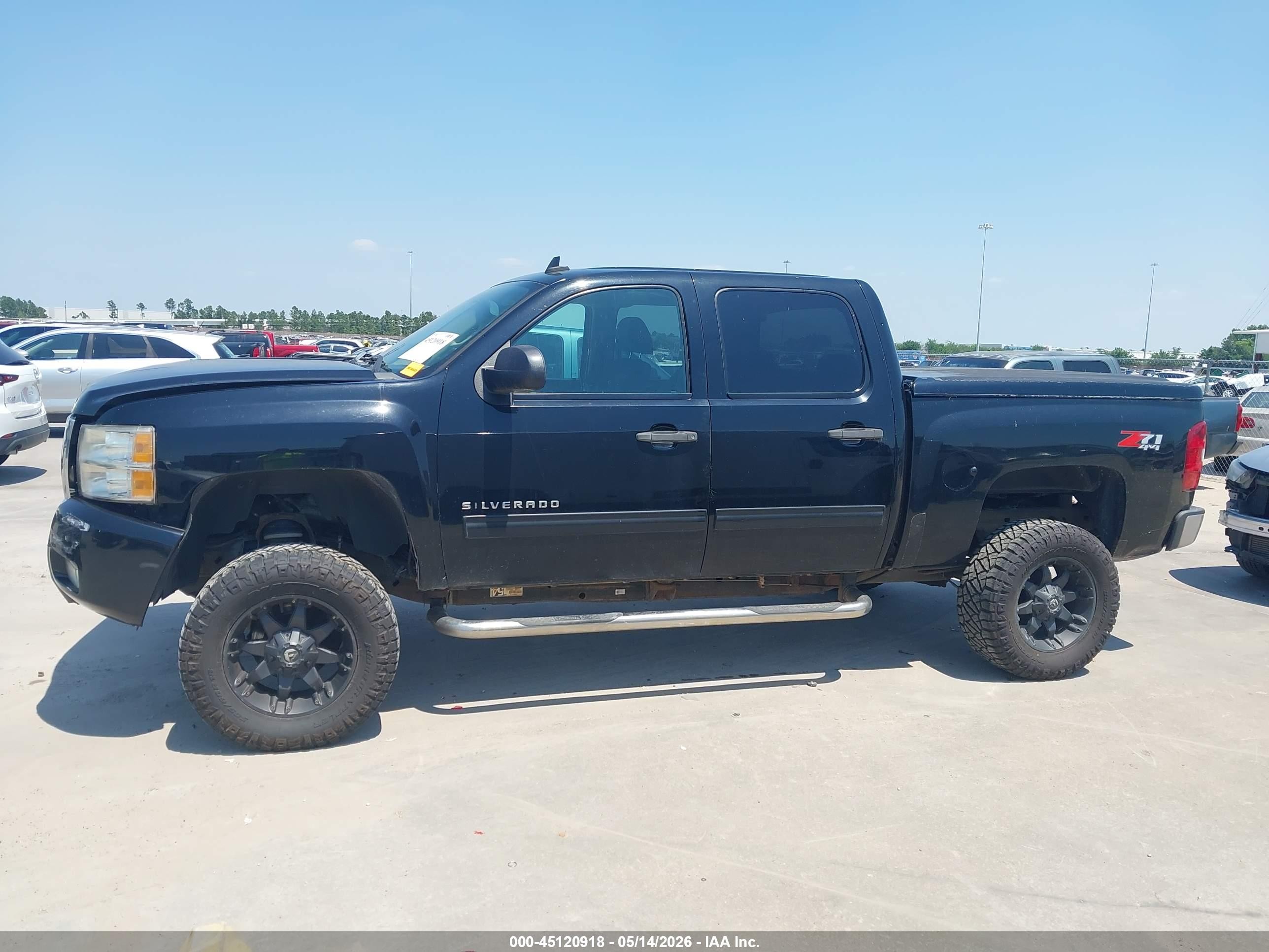 2009 Chevrolet Silverado 1500 Lt Черный vin: 3GCEK23329G281809