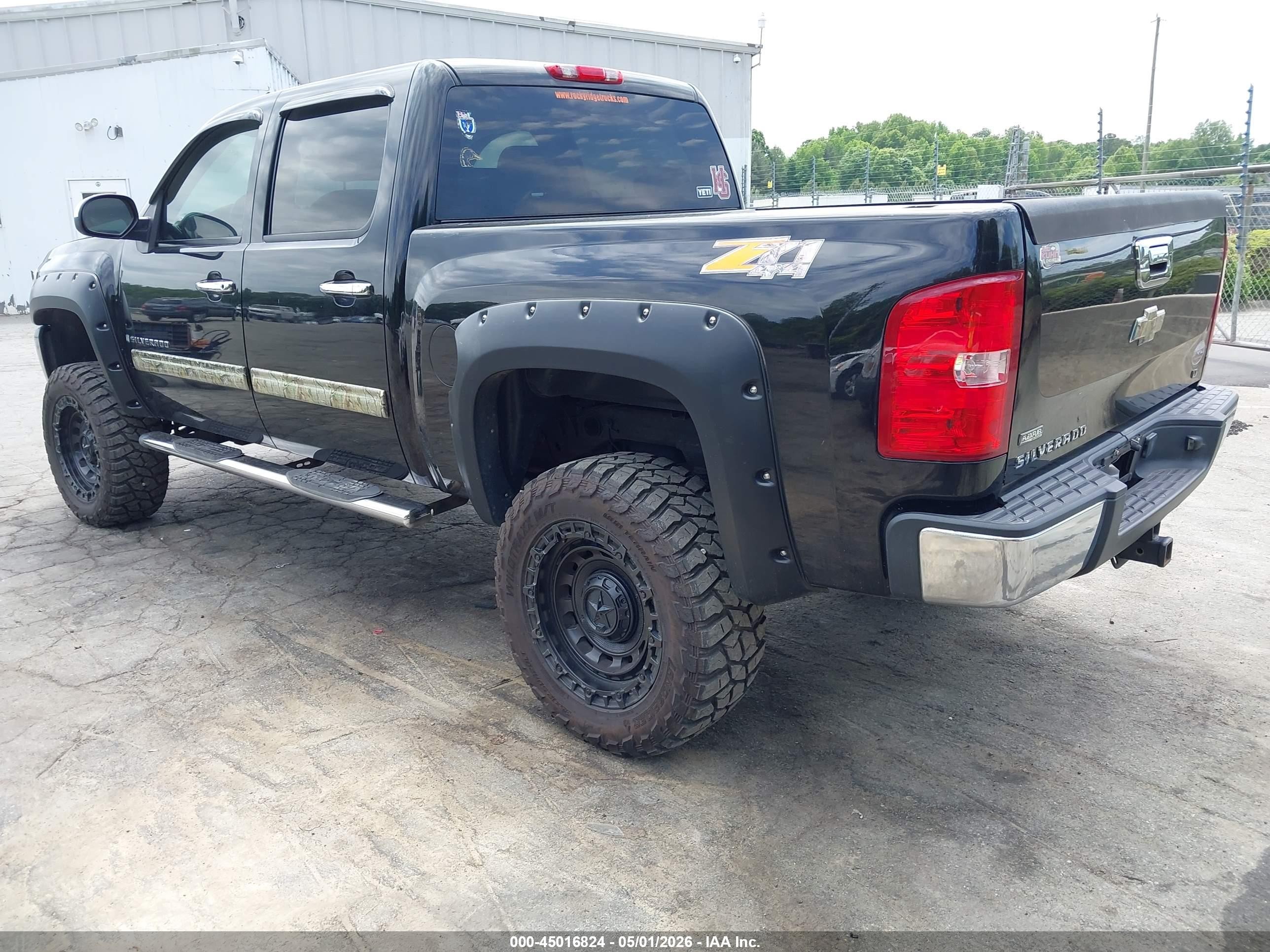 2009 Chevrolet Silverado 1500 Lt Black vin: 3GCEK23339G130929