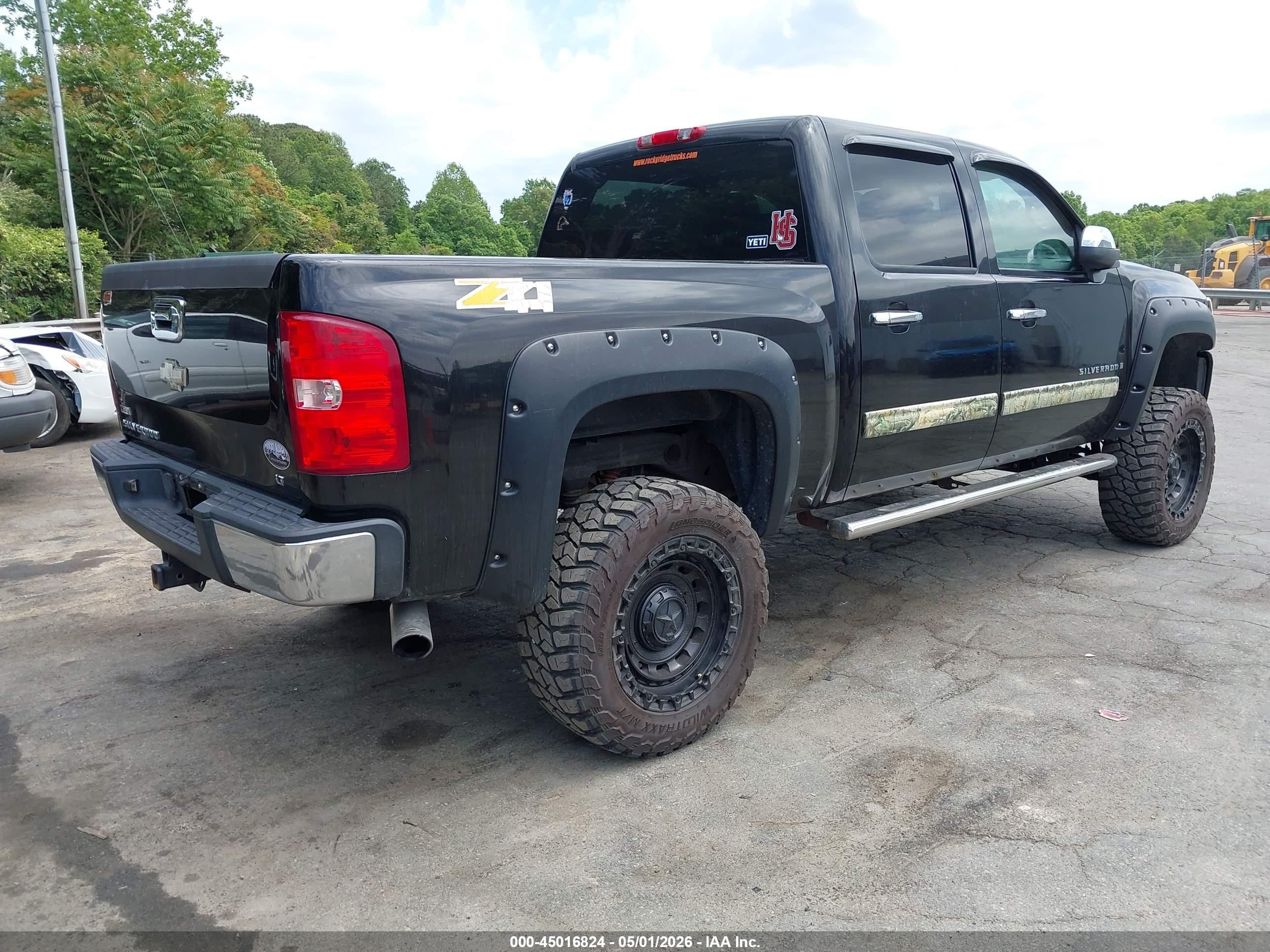 2009 Chevrolet Silverado 1500 Lt Black vin: 3GCEK23339G130929