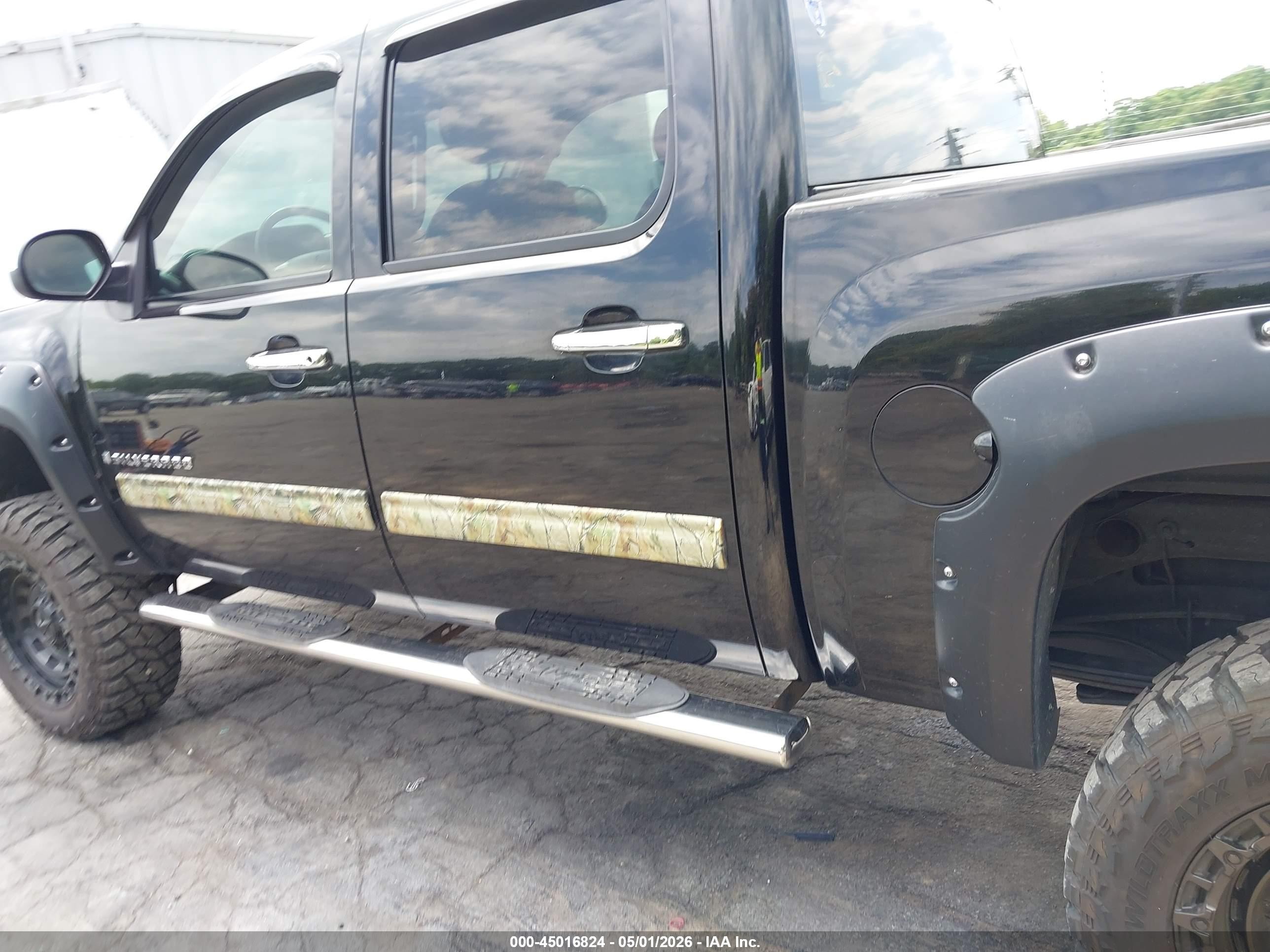2009 Chevrolet Silverado 1500 Lt Black vin: 3GCEK23339G130929