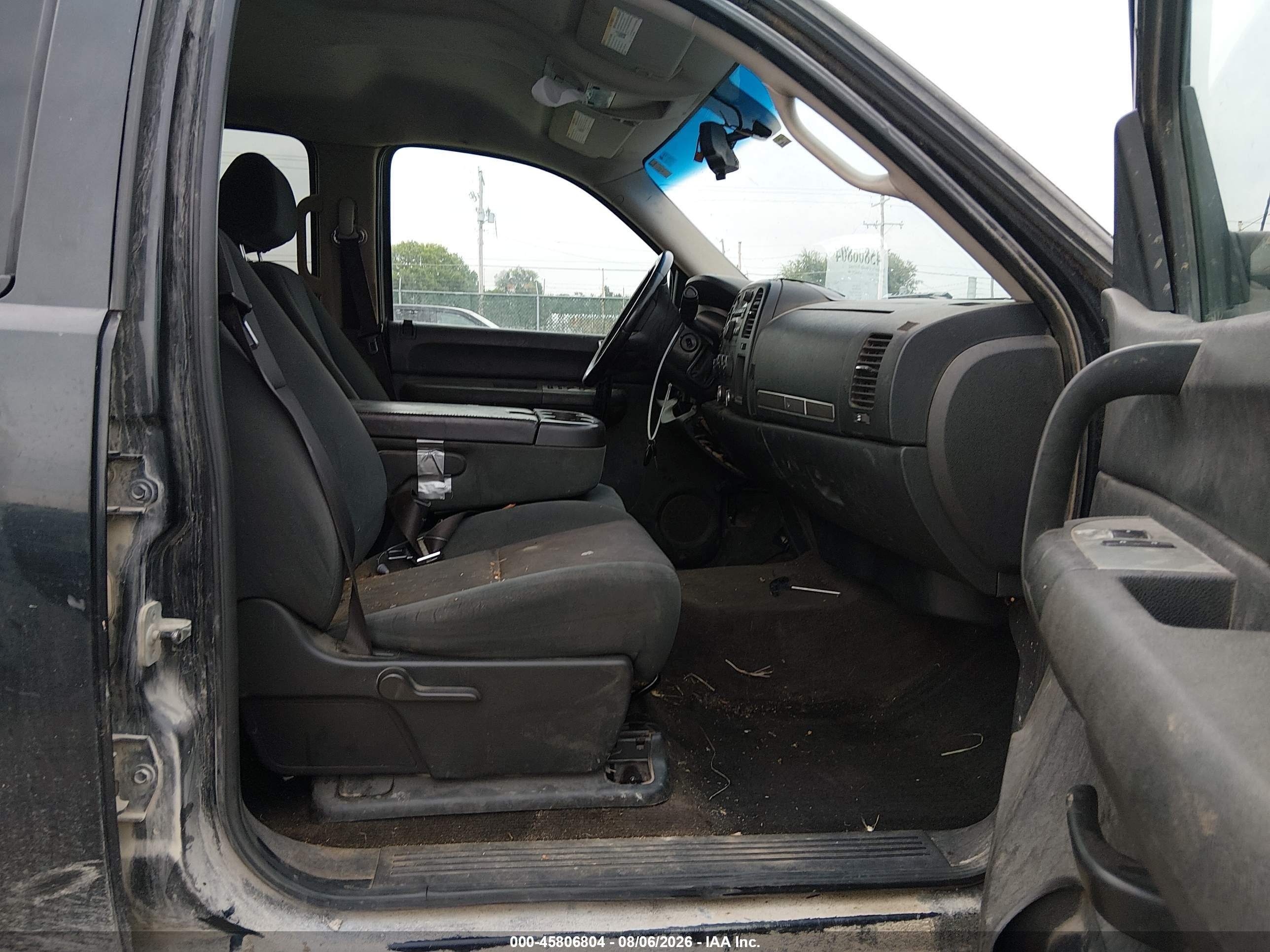 2009 Chevrolet Silverado 1500 Lt Black vin: 3GCEK23339G149691