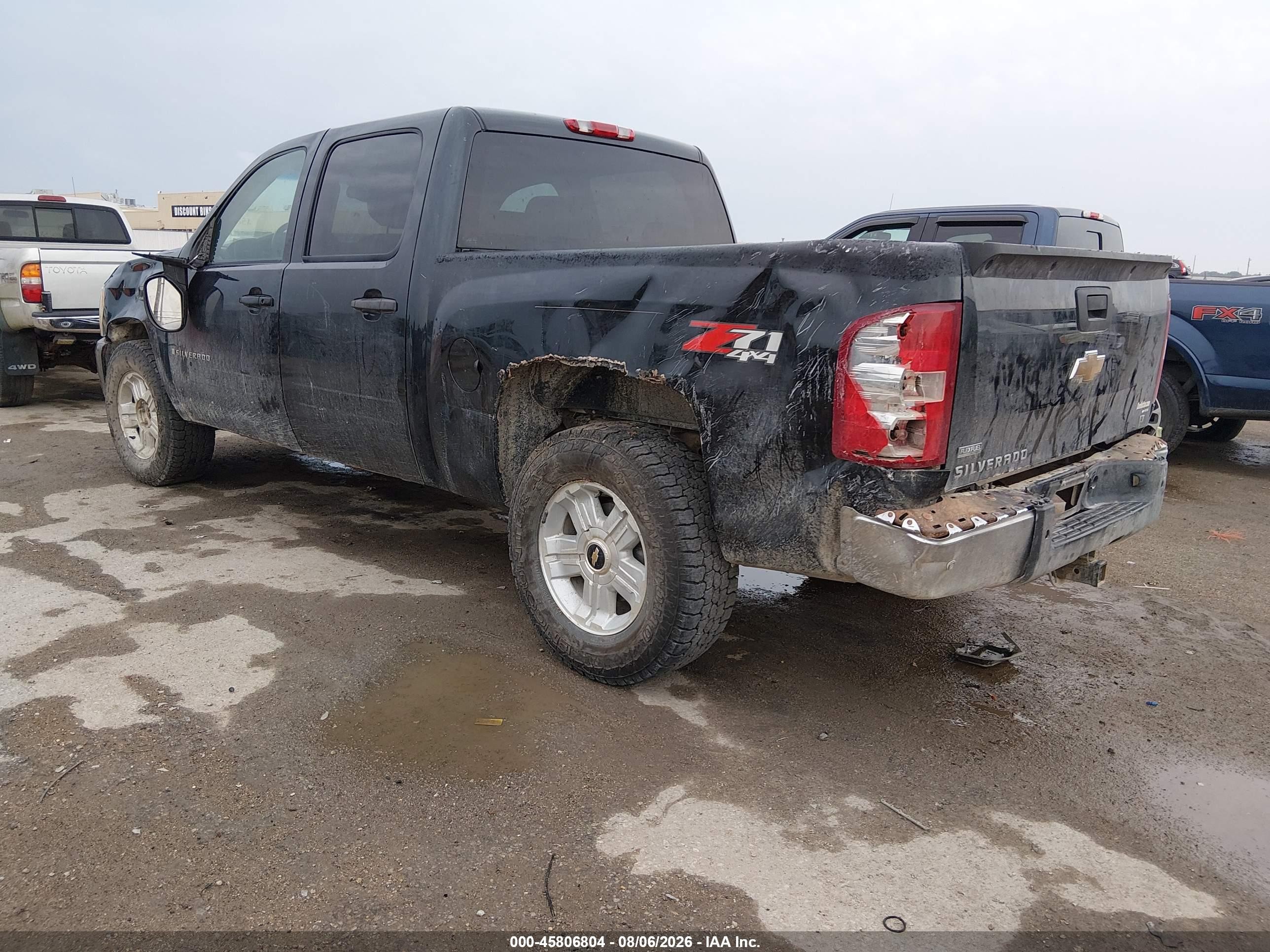 2009 Chevrolet Silverado 1500 Lt Black vin: 3GCEK23339G149691