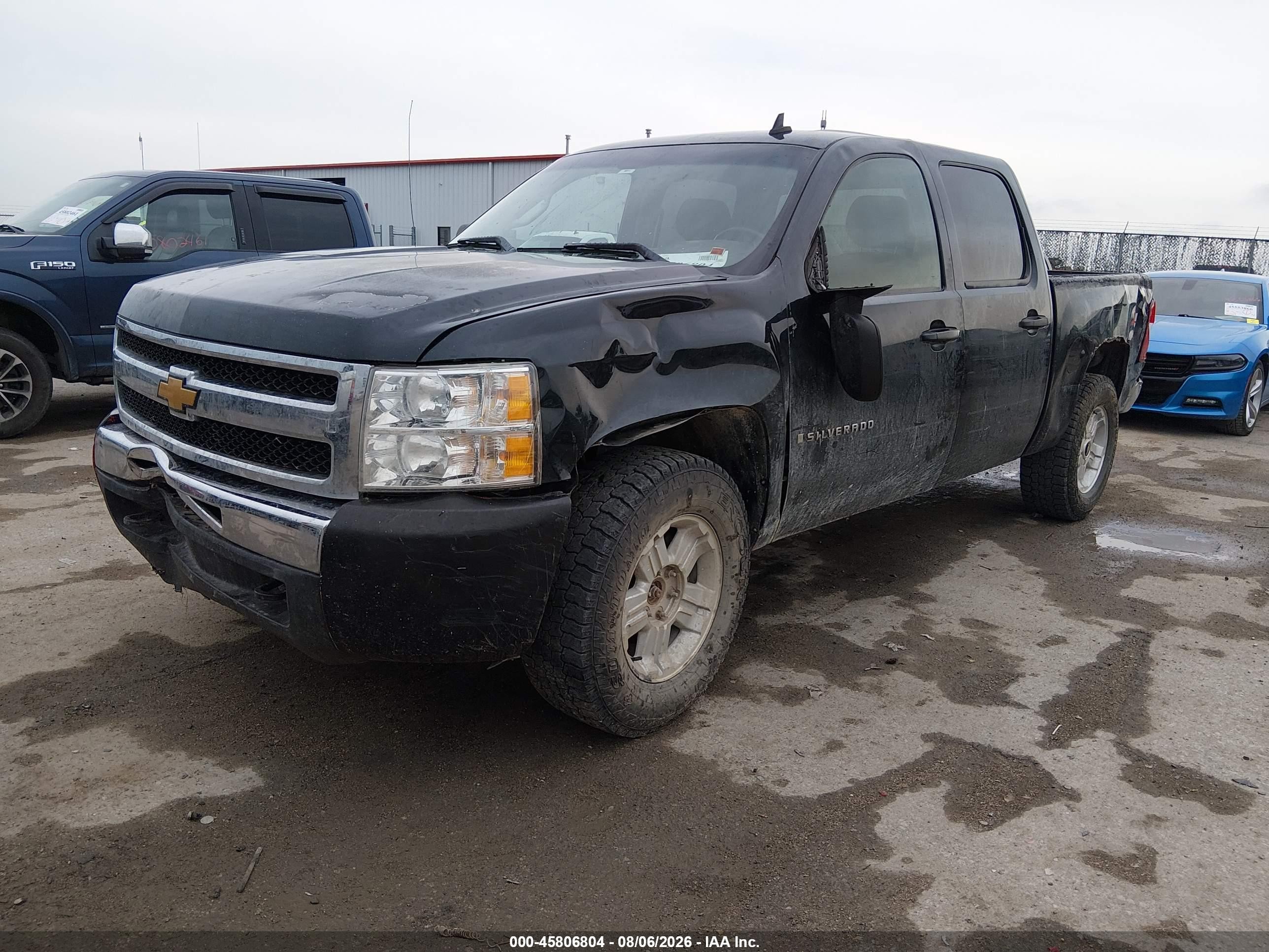 2009 Chevrolet Silverado 1500 Lt Black vin: 3GCEK23339G149691