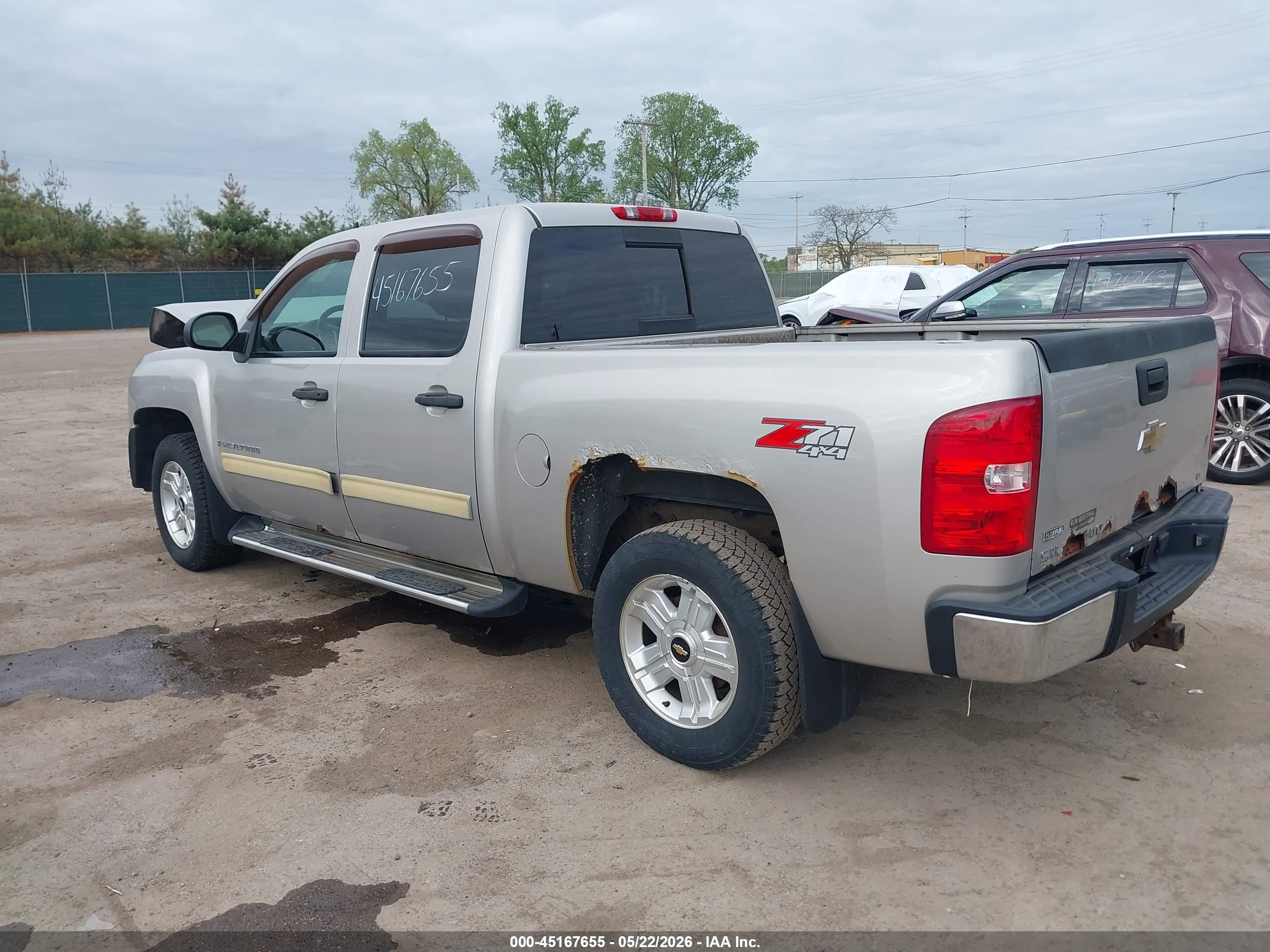 2009 Chevrolet Silverado 1500 Lt Champagne vin: 3GCEK23339G150341