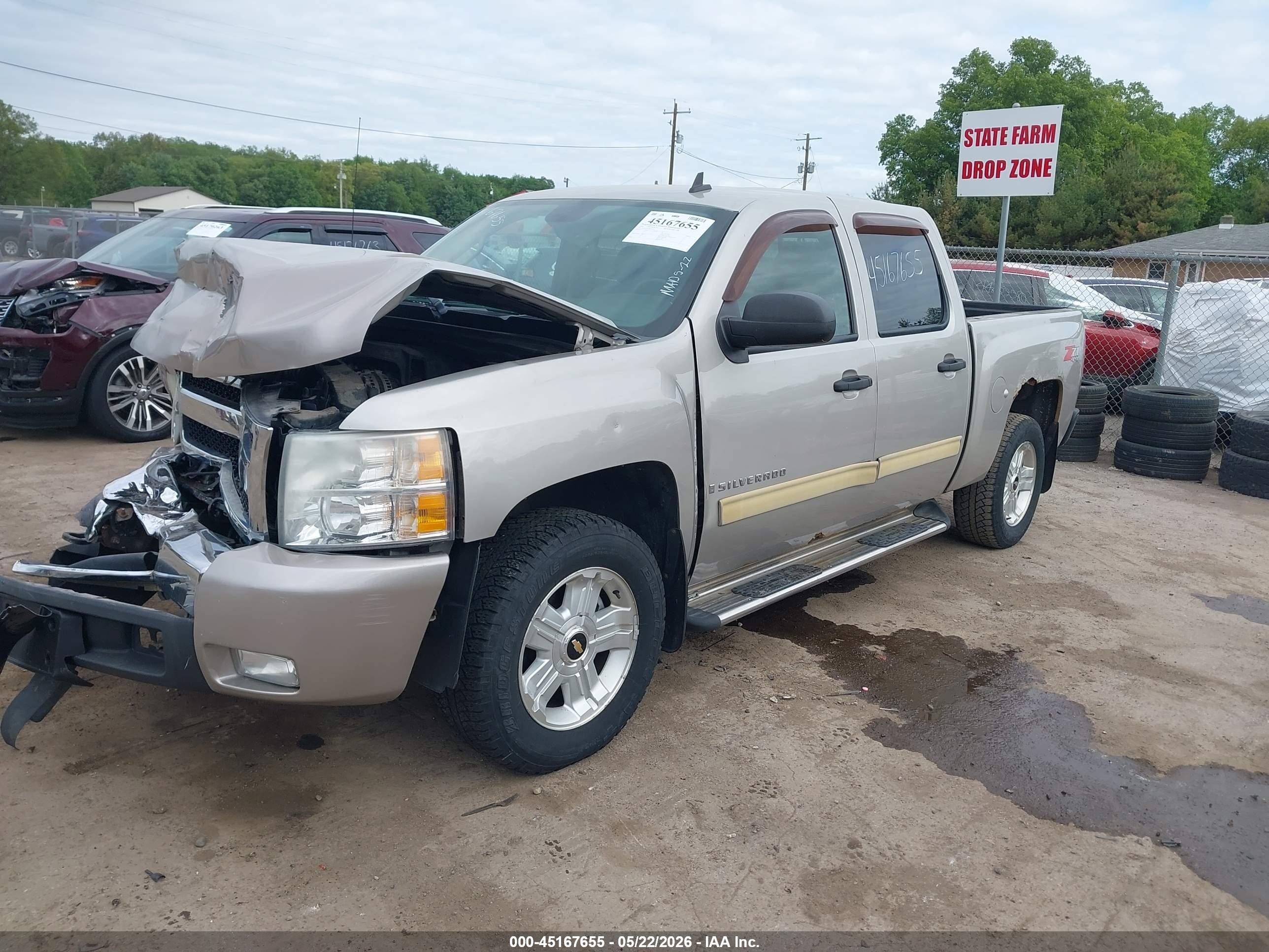 2009 Chevrolet Silverado 1500 Lt Champagne vin: 3GCEK23339G150341