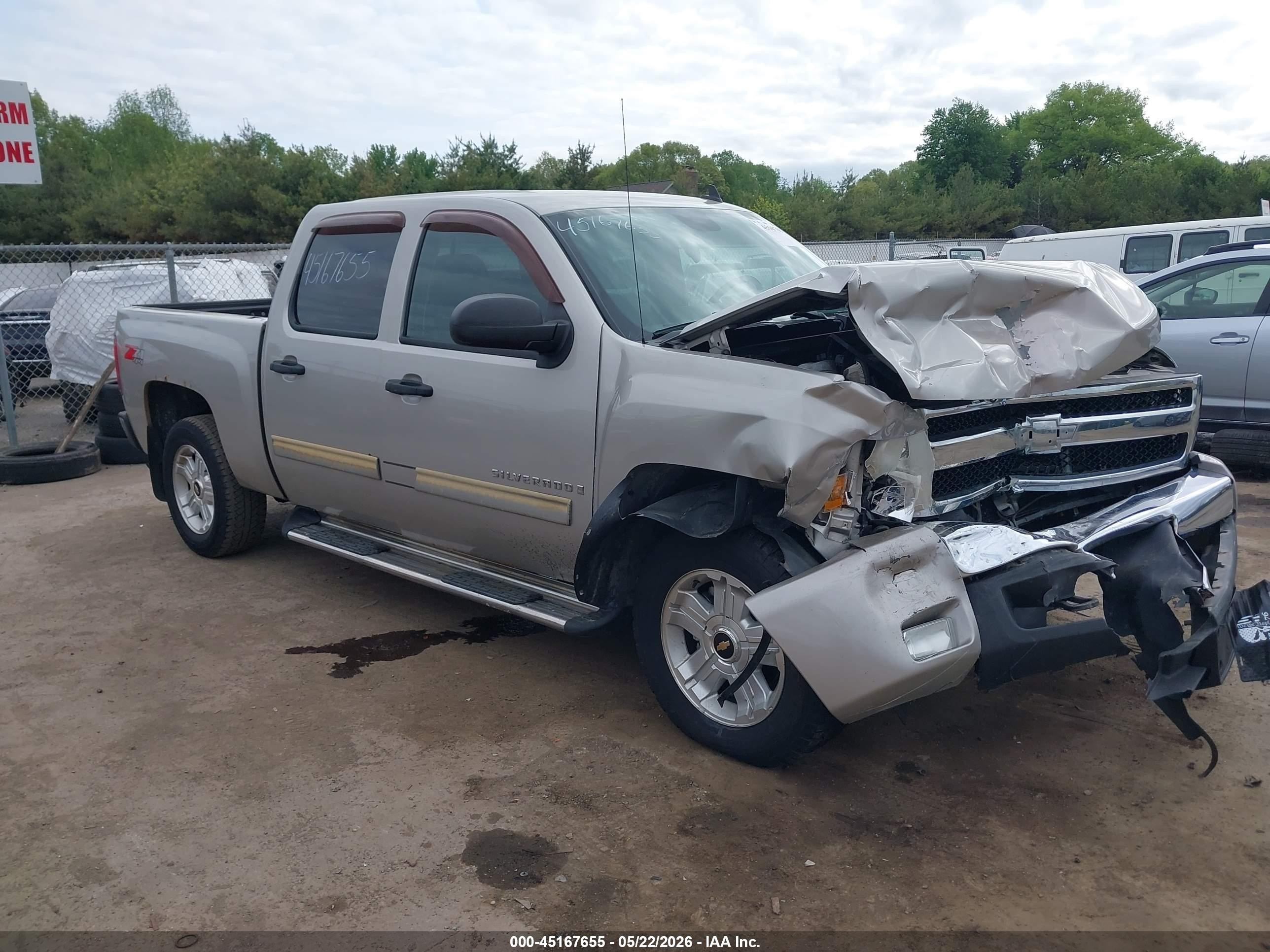 2009 Chevrolet Silverado 1500 Lt Champagne vin: 3GCEK23339G150341