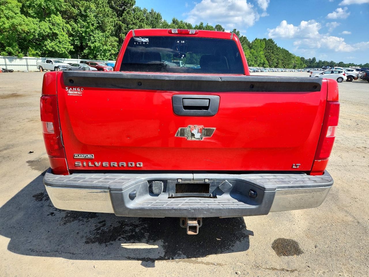 2009 Chevrolet Silverado K1500 Lt Red vin: 3GCEK23339G175532