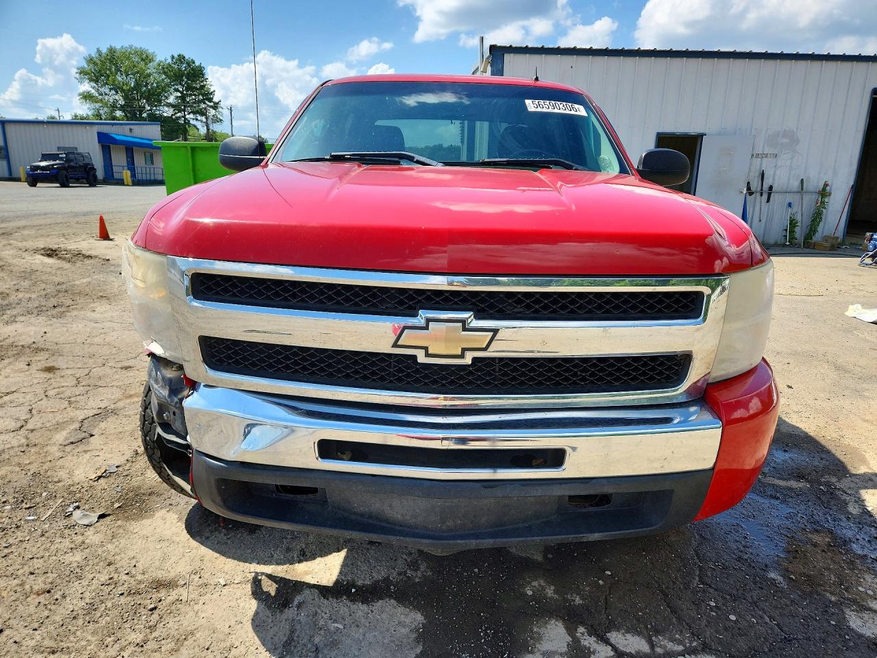 2009 Chevrolet Silverado K1500 Lt Red vin: 3GCEK23339G175532