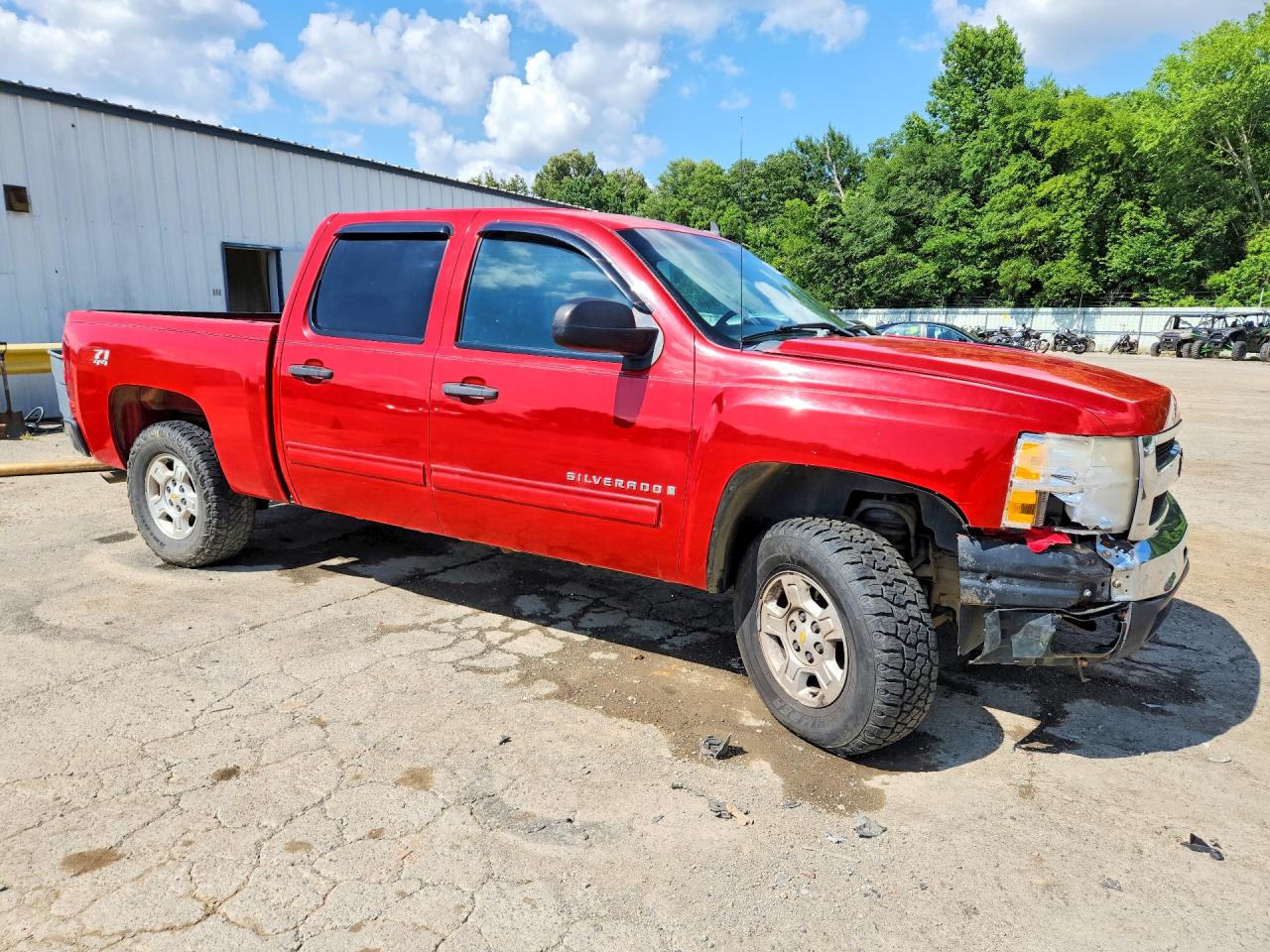 2009 Chevrolet Silverado K1500 Lt Red vin: 3GCEK23339G175532