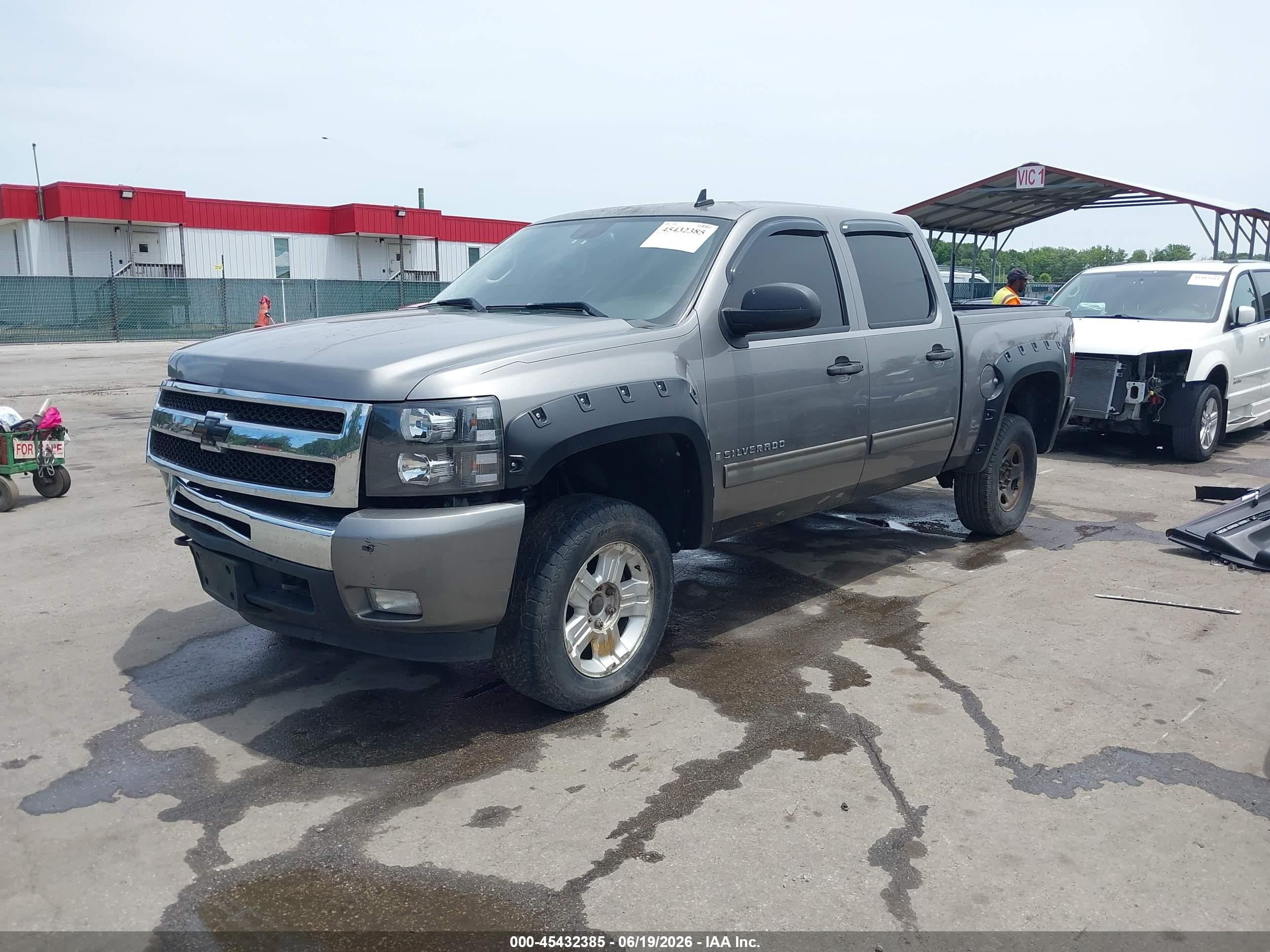 2009 Chevrolet Silverado 1500 Lt Gray vin: 3GCEK23339G241464