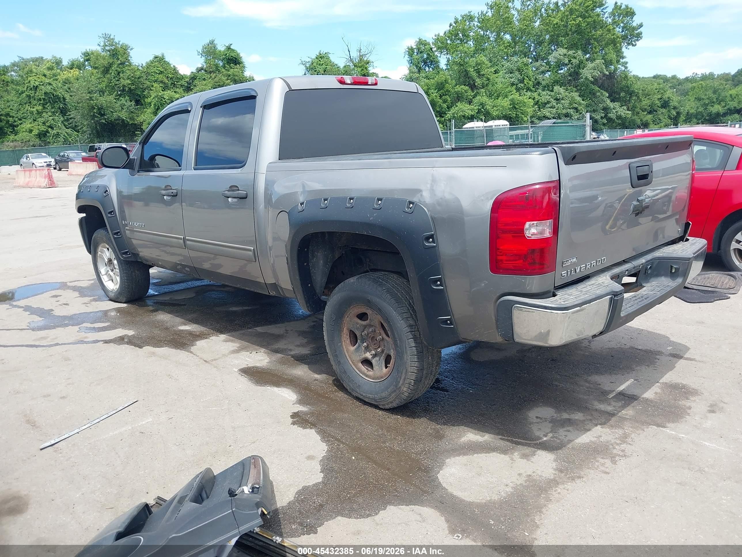 2009 Chevrolet Silverado 1500 Lt Gray vin: 3GCEK23339G241464