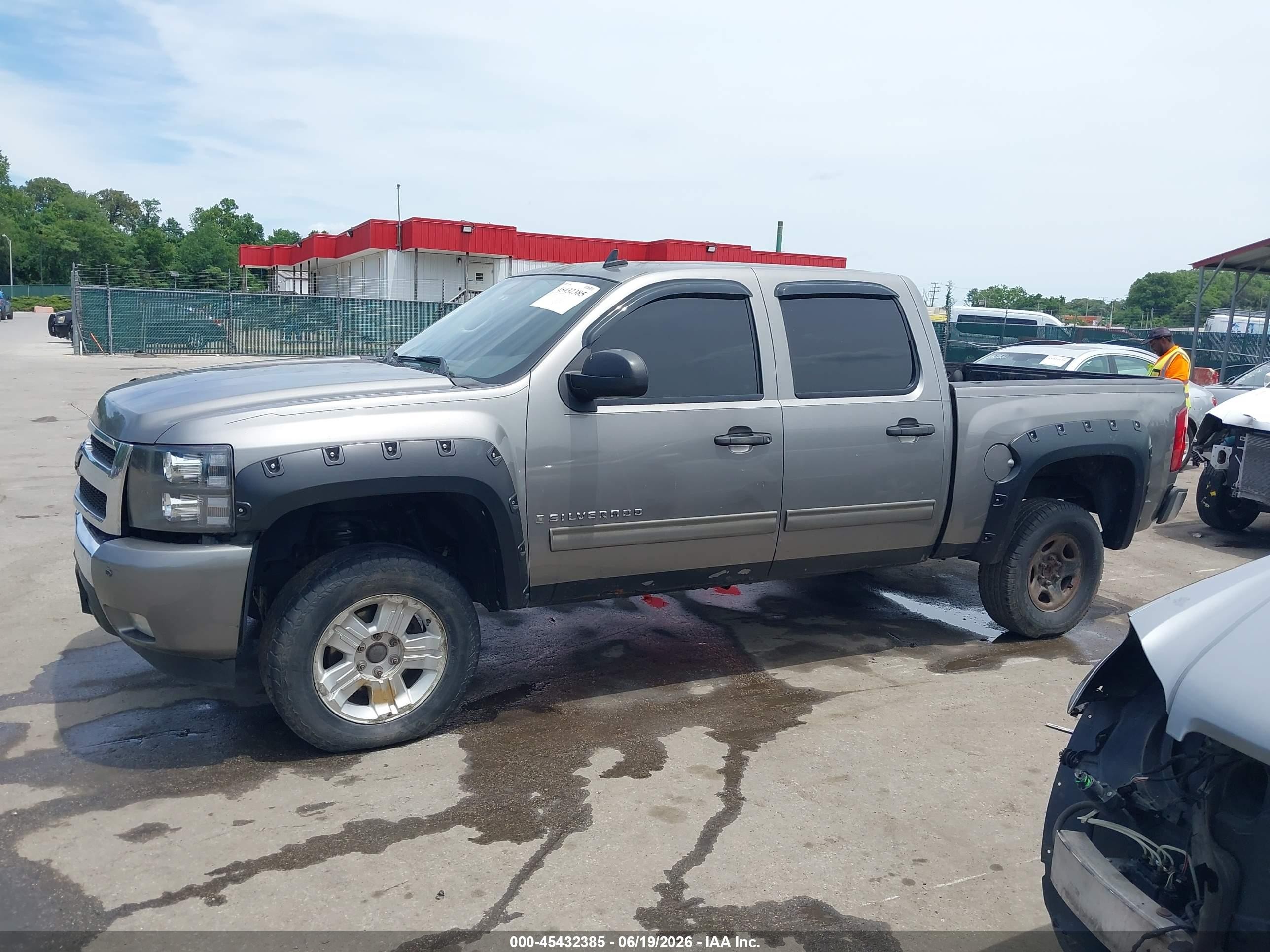 2009 Chevrolet Silverado 1500 Lt Gray vin: 3GCEK23339G241464