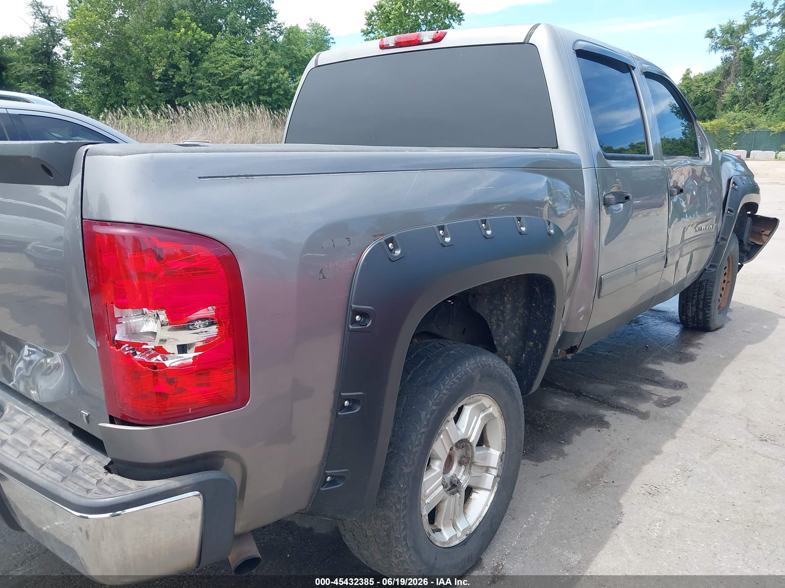 2009 Chevrolet Silverado 1500 Lt Gray vin: 3GCEK23339G241464