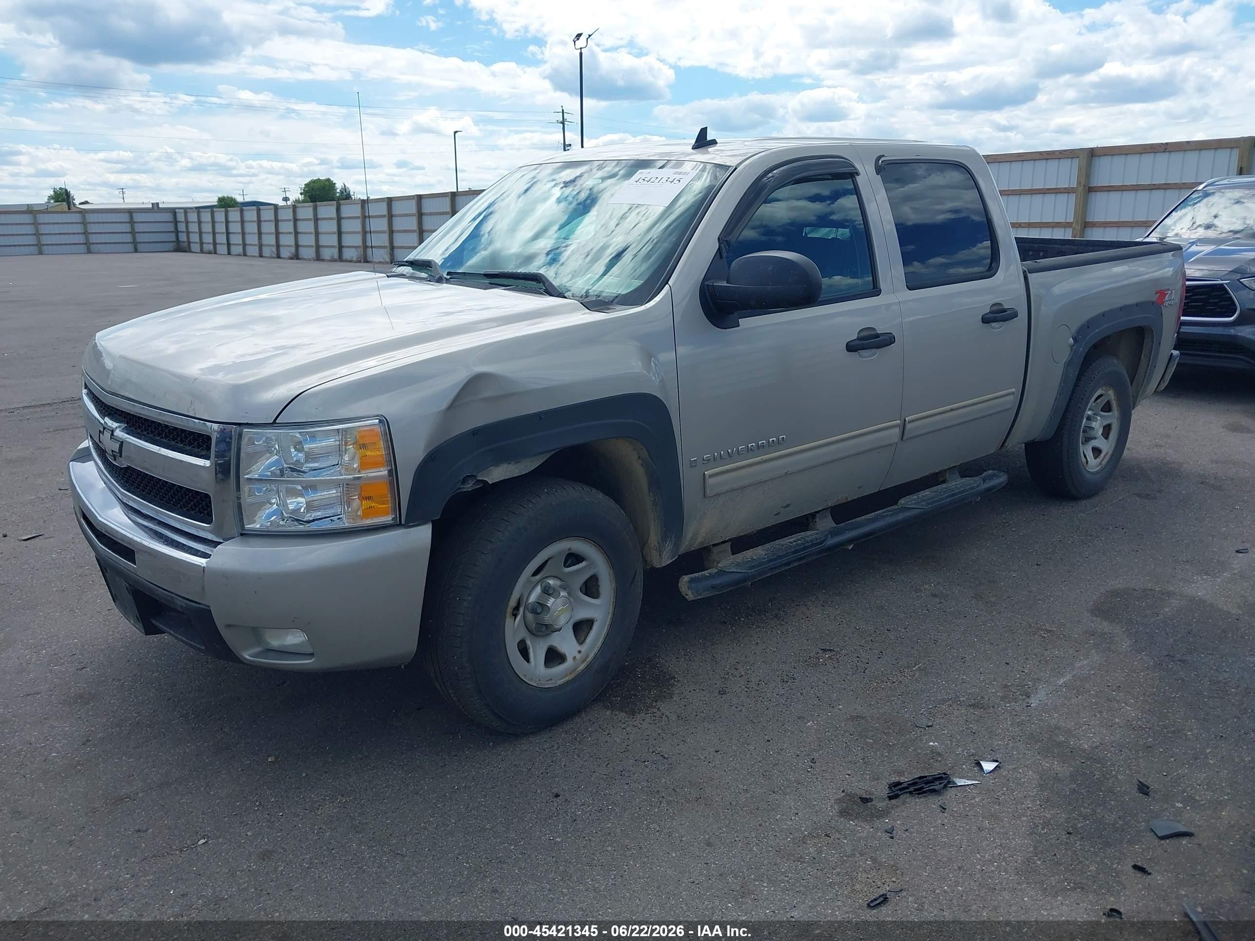 2009 Chevrolet Silverado 1500 Lt Silver vin: 3GCEK23339G264646