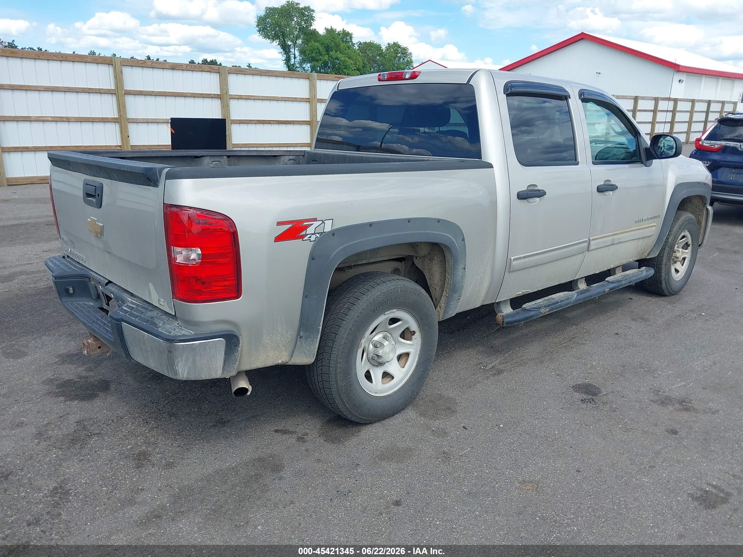 2009 Chevrolet Silverado 1500 Lt Silver vin: 3GCEK23339G264646