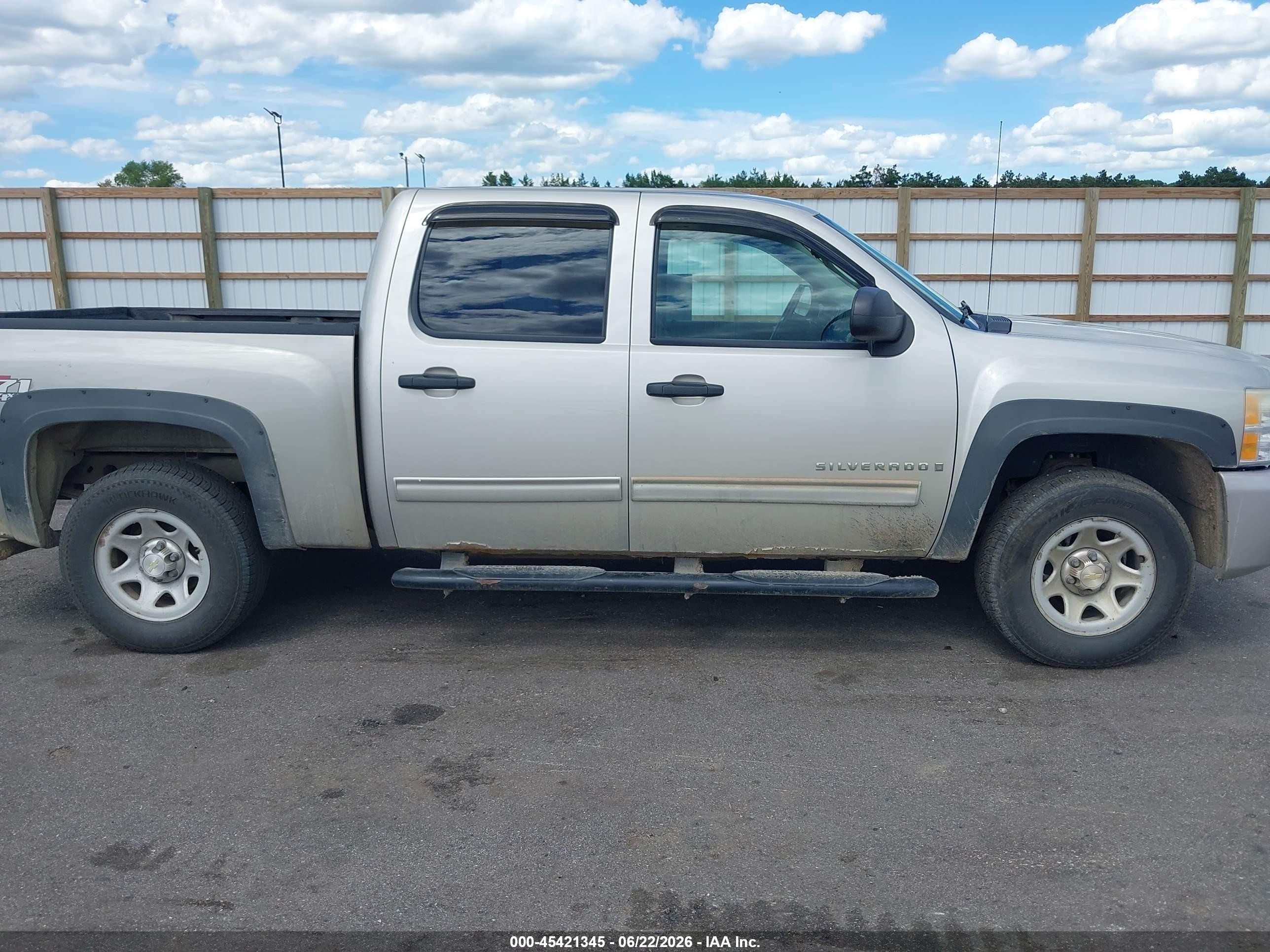 2009 Chevrolet Silverado 1500 Lt Silver vin: 3GCEK23339G264646