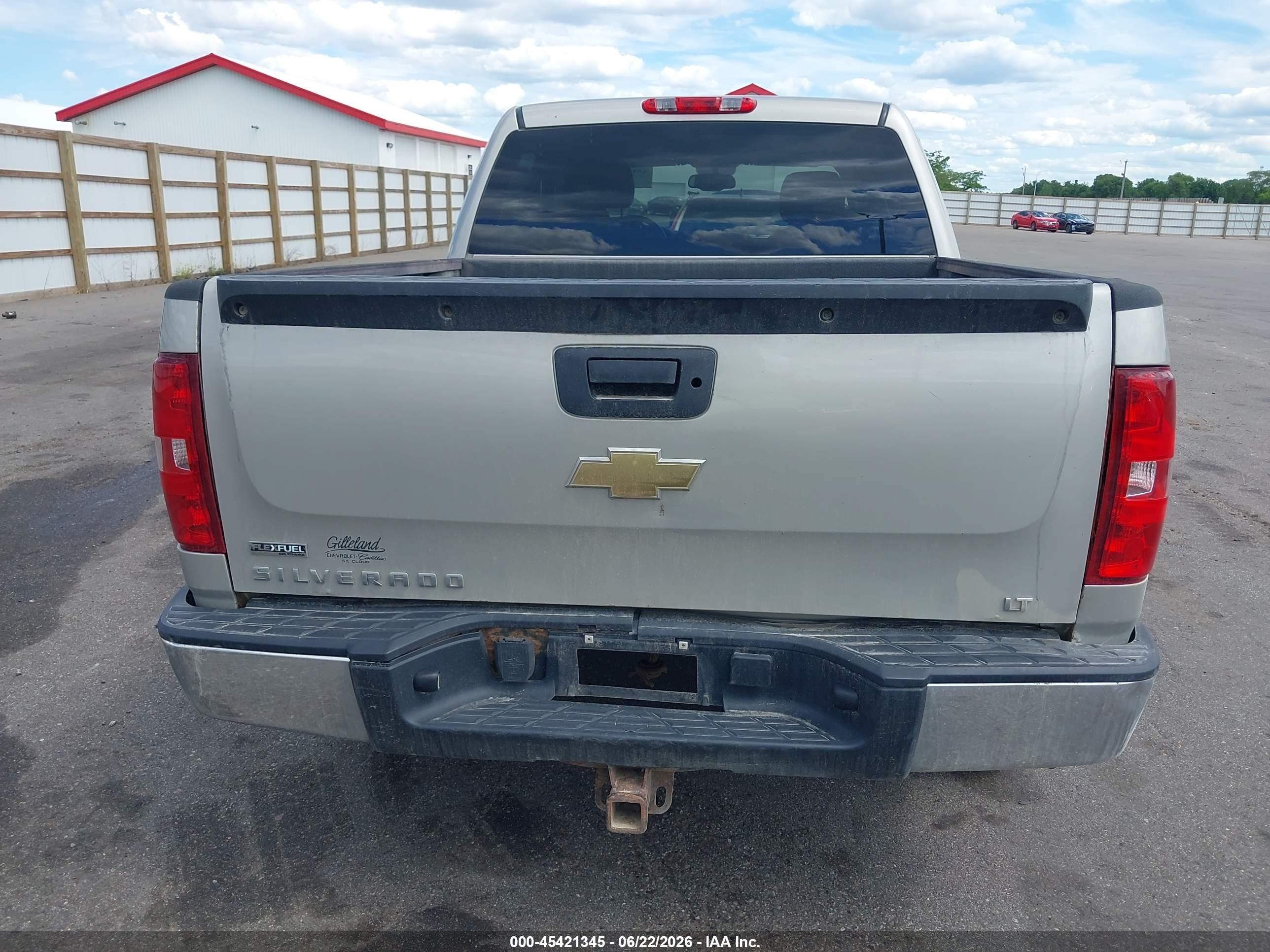 2009 Chevrolet Silverado 1500 Lt Silver vin: 3GCEK23339G264646
