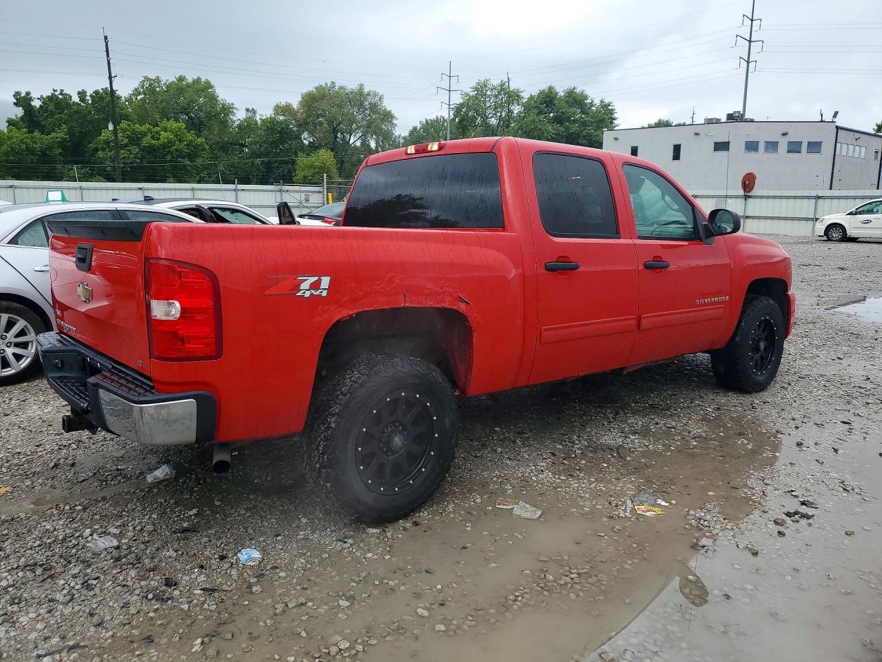 2009 Chevrolet Silverado K1500 Lt Red vin: 3GCEK23349G116103