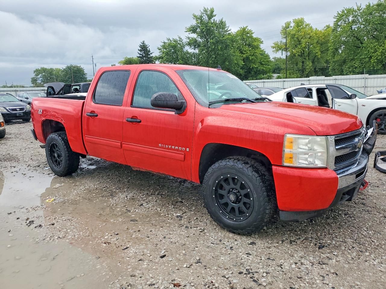 2009 Chevrolet Silverado K1500 Lt Red vin: 3GCEK23349G116103