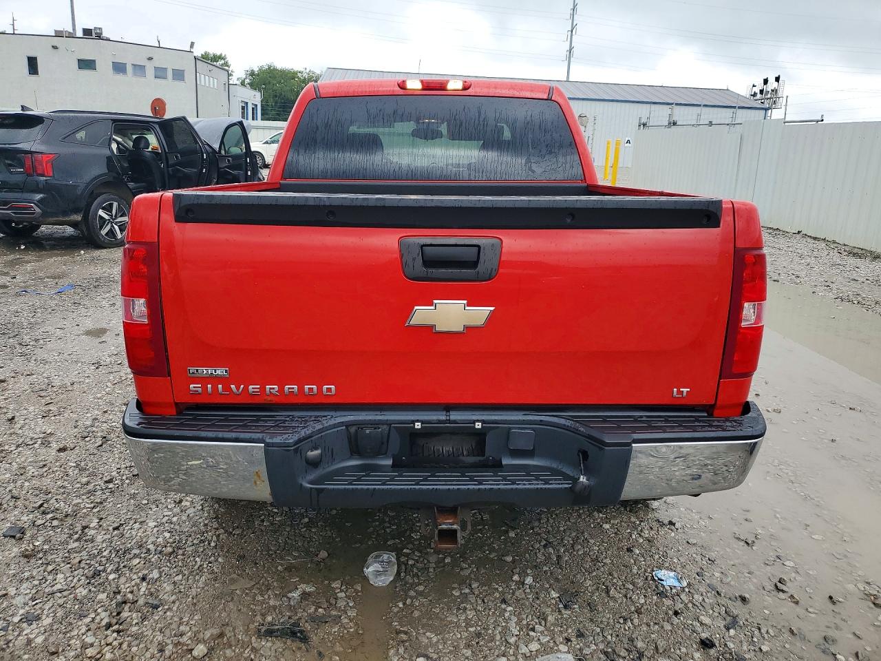 2009 Chevrolet Silverado K1500 Lt Red vin: 3GCEK23349G116103