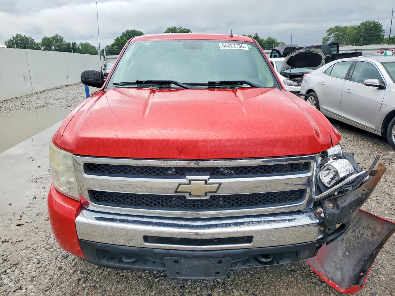 2009 Chevrolet Silverado K1500 Lt Red vin: 3GCEK23349G116103
