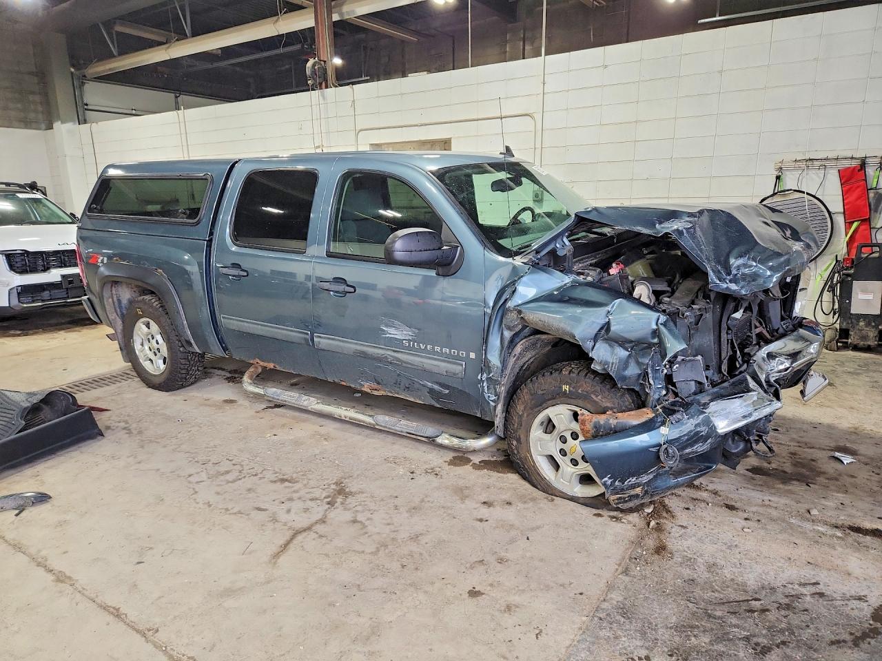 2009 Chevrolet Silverado K1500 Lt Blue vin: 3GCEK23349G125271