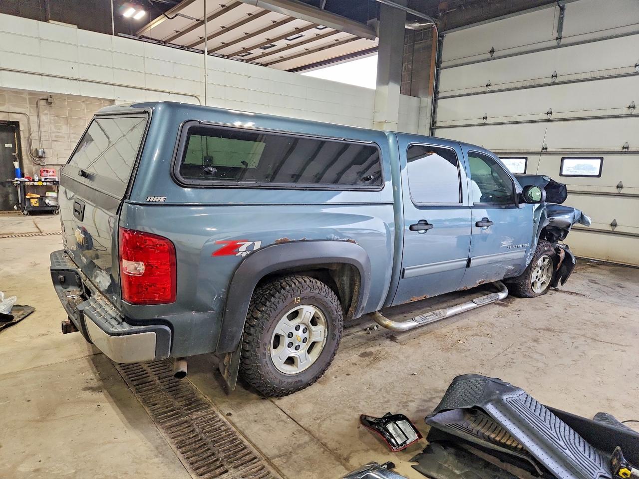 2009 Chevrolet Silverado K1500 Lt Blue vin: 3GCEK23349G125271
