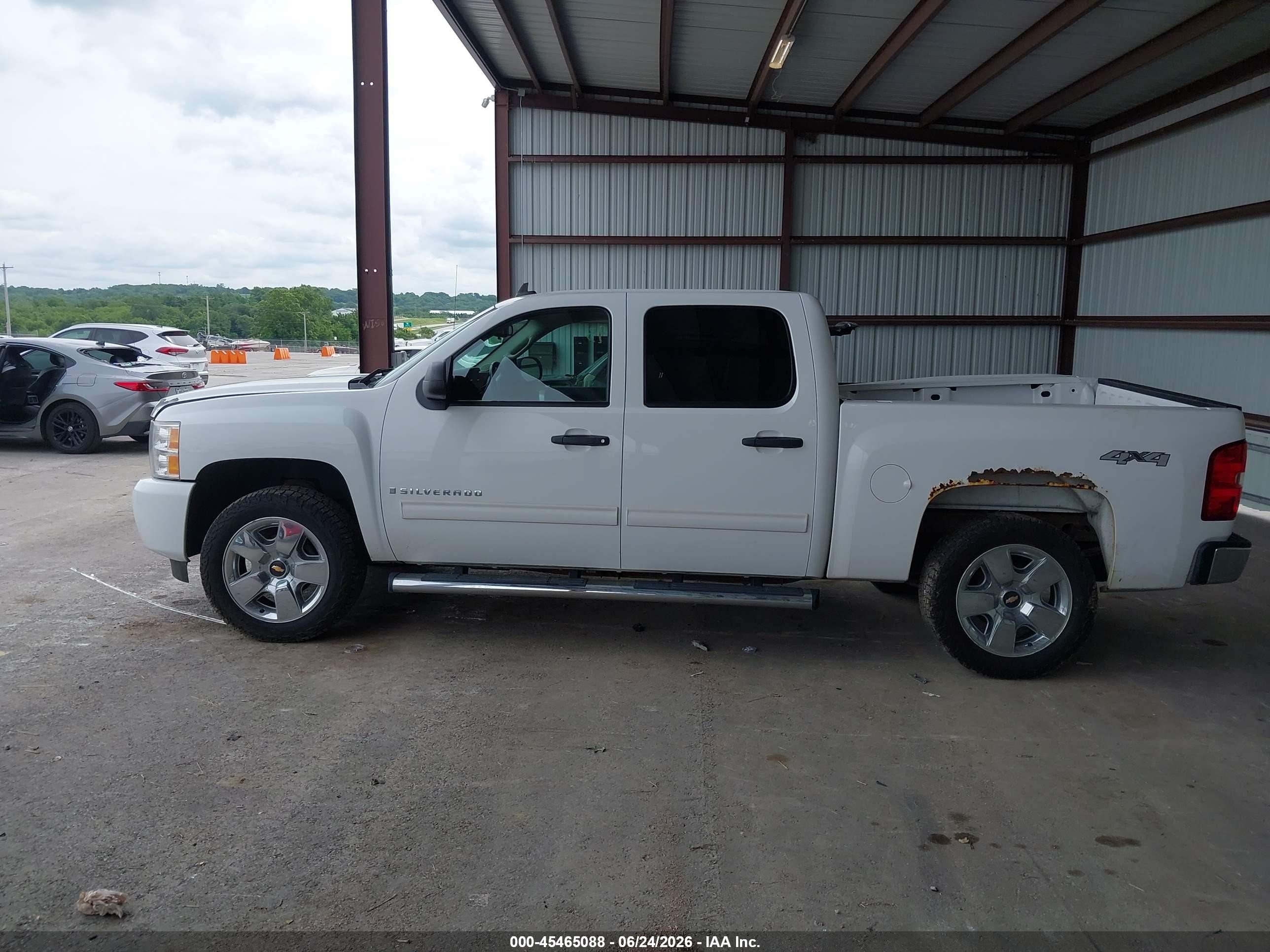 2009 Chevrolet Silverado 1500 Lt White vin: 3GCEK23349G165317