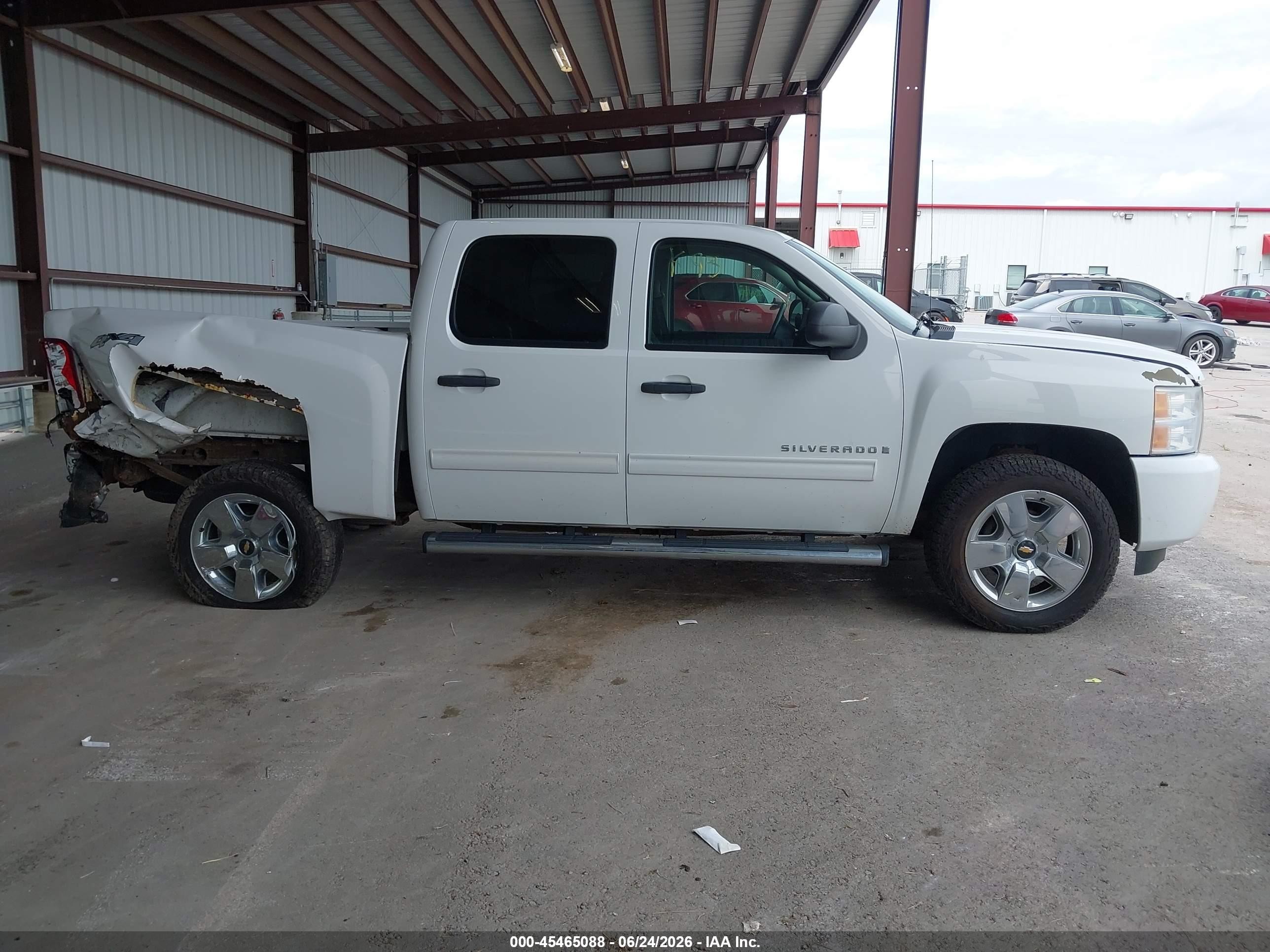 2009 Chevrolet Silverado 1500 Lt White vin: 3GCEK23349G165317